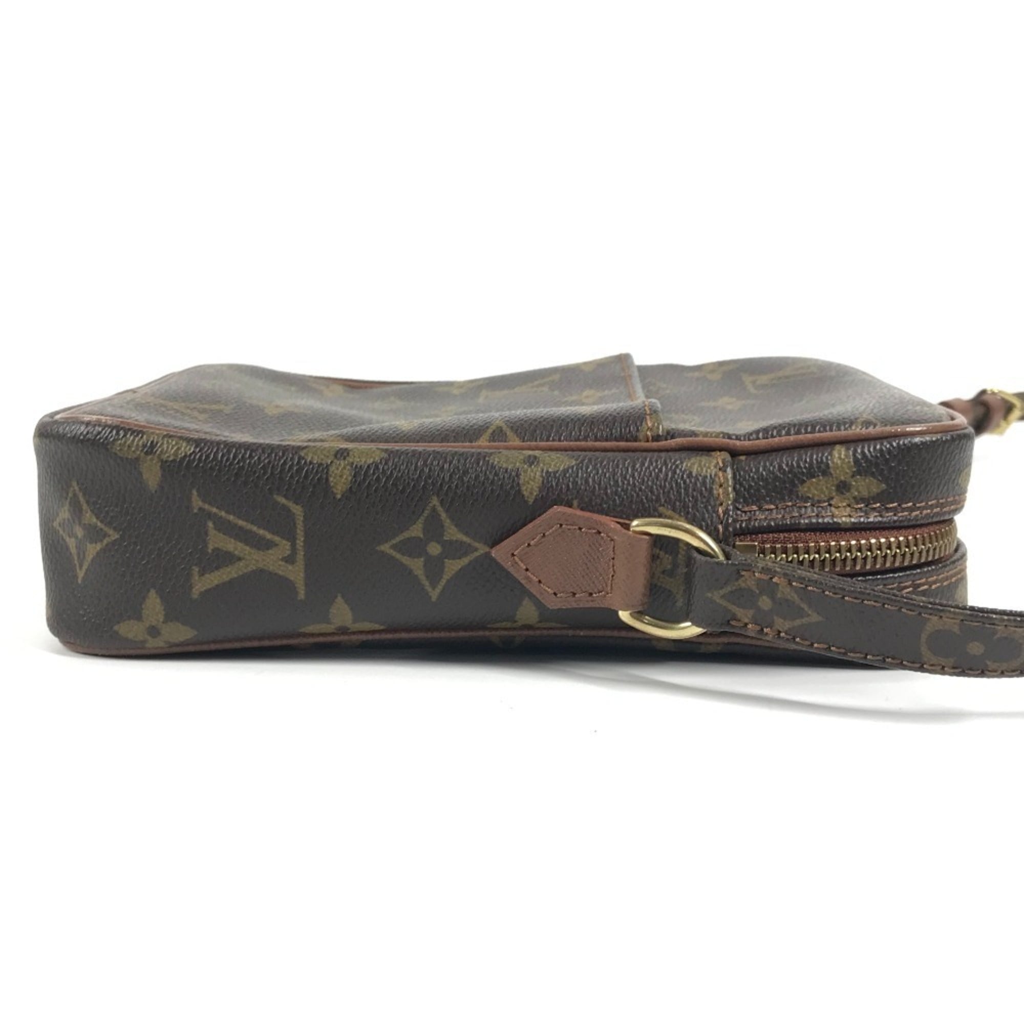 Louis Vuitton Brown Monogram Canvas Pochette Shoulder Bag (Pre-Owned)
