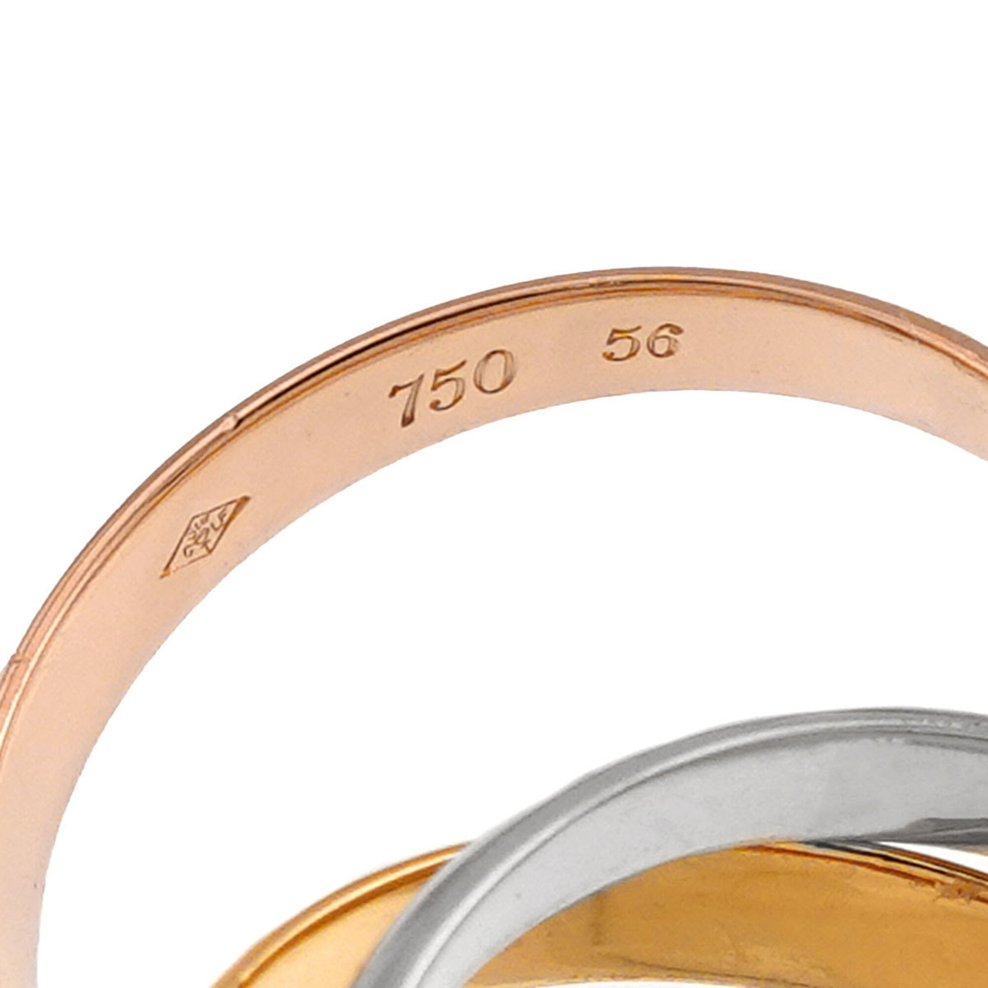 Cartier Yellow Gold (18K) Pink Gold (18K) White Gold (18K) Band Ring (Pre-Owned)