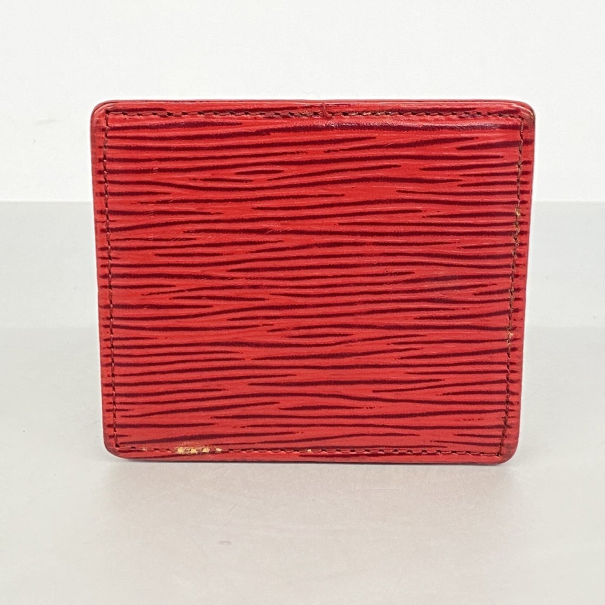 Louis Vuitton Castilian Red Coin Purse/Coin Case (Pre-Owned)