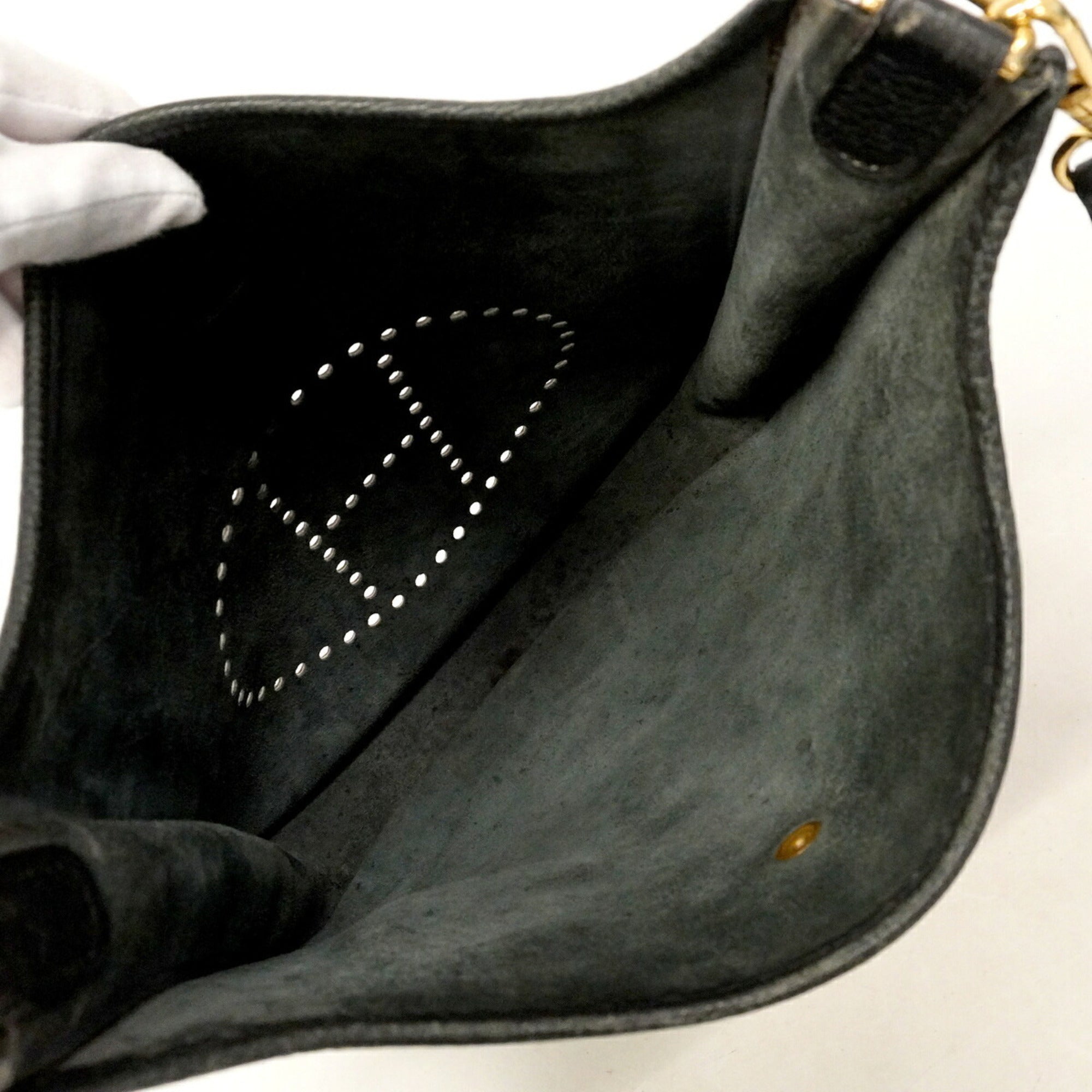 Hermes Black Ardennes Leather Shoulder Bag (Pre-Owned)