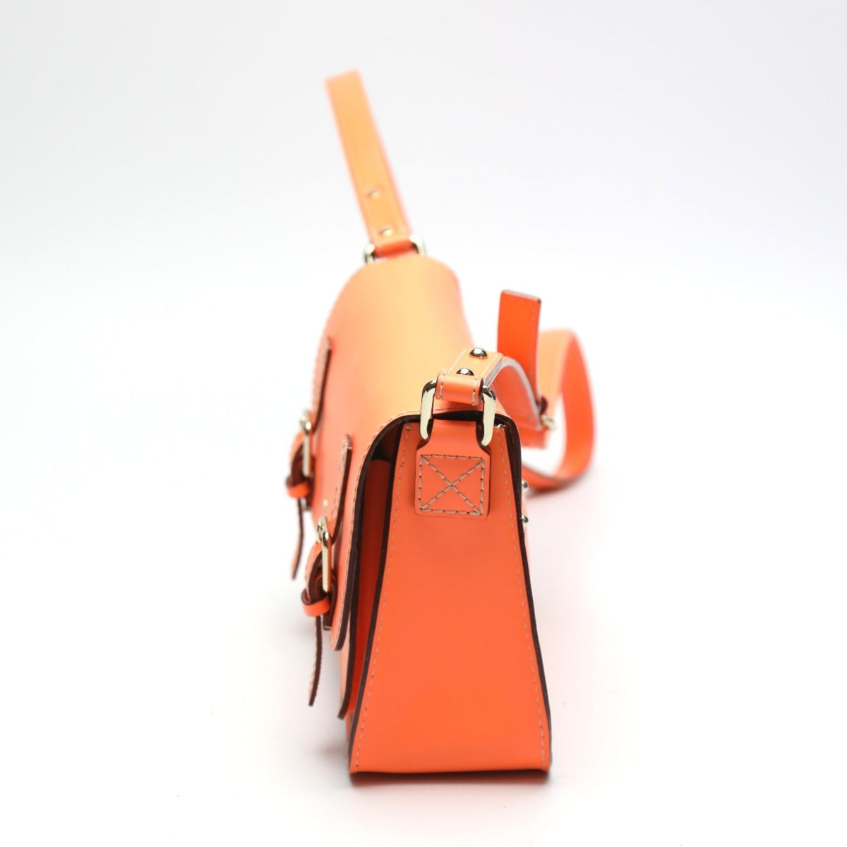 Kate Spade Orange Leather Pochette Shoulder Bag (Pre-Owned)