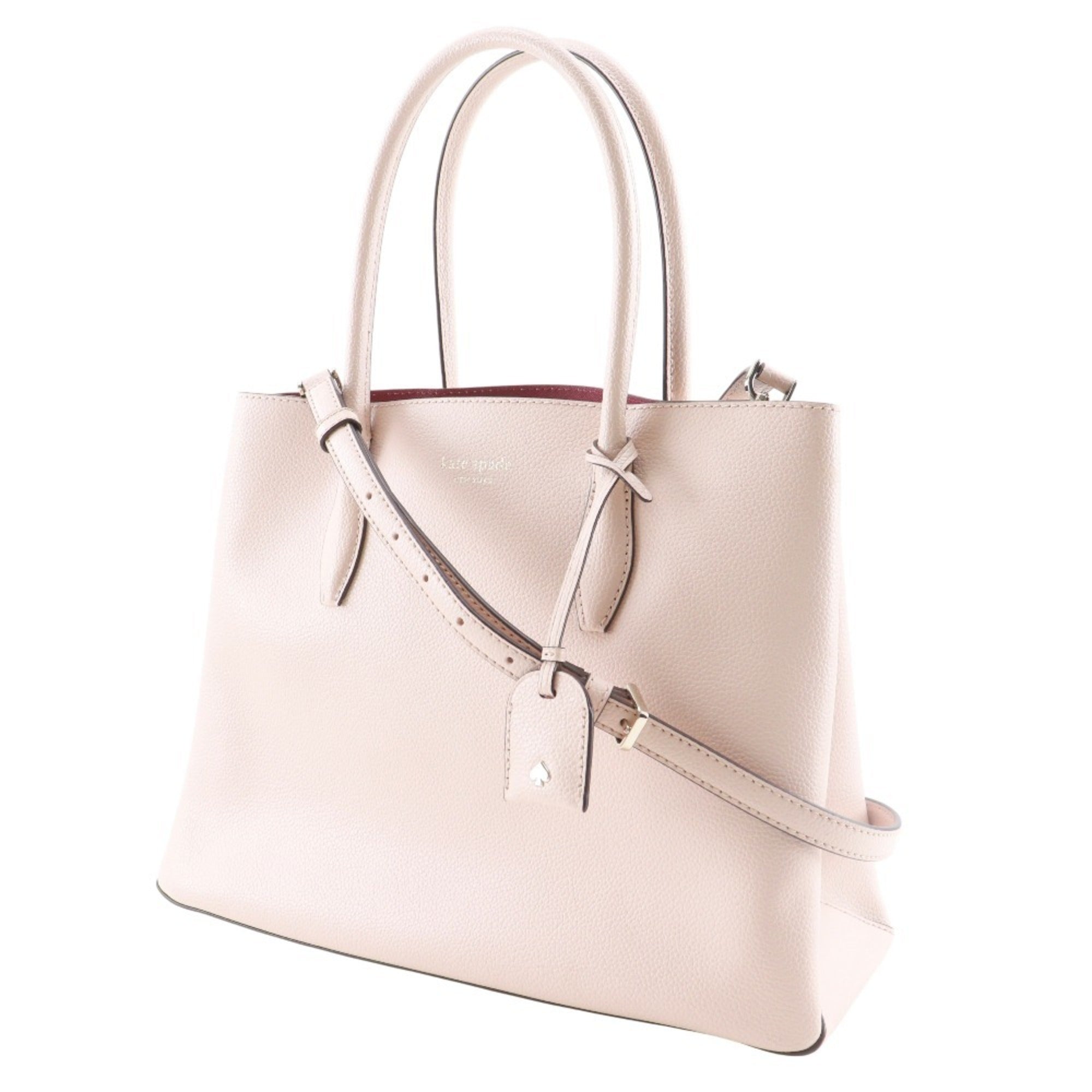 Kate Spade Pink Leather Tote Bag (Pre-Owned)