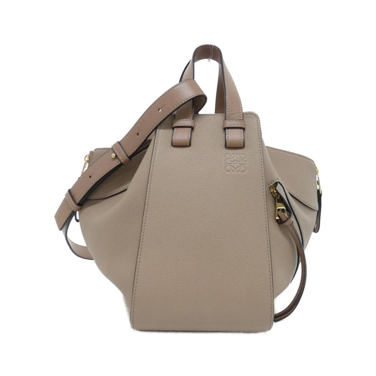 Loewe Sand Leather Shoulder Bag (Pre-Owned)