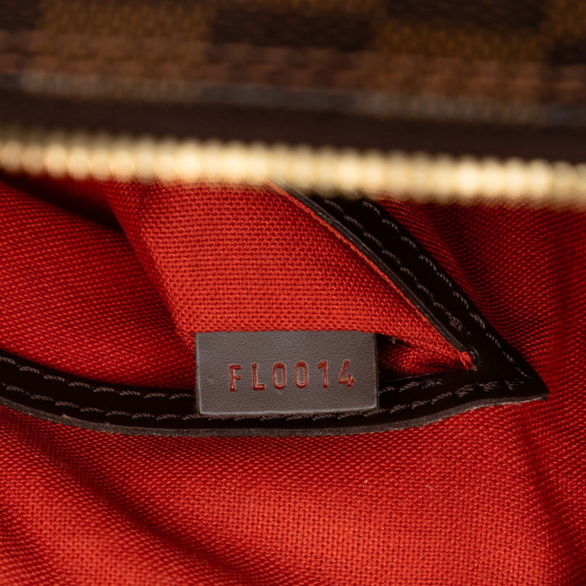 Louis Vuitton Damier Brown Pvc Leather Handbag (Pre-Owned)