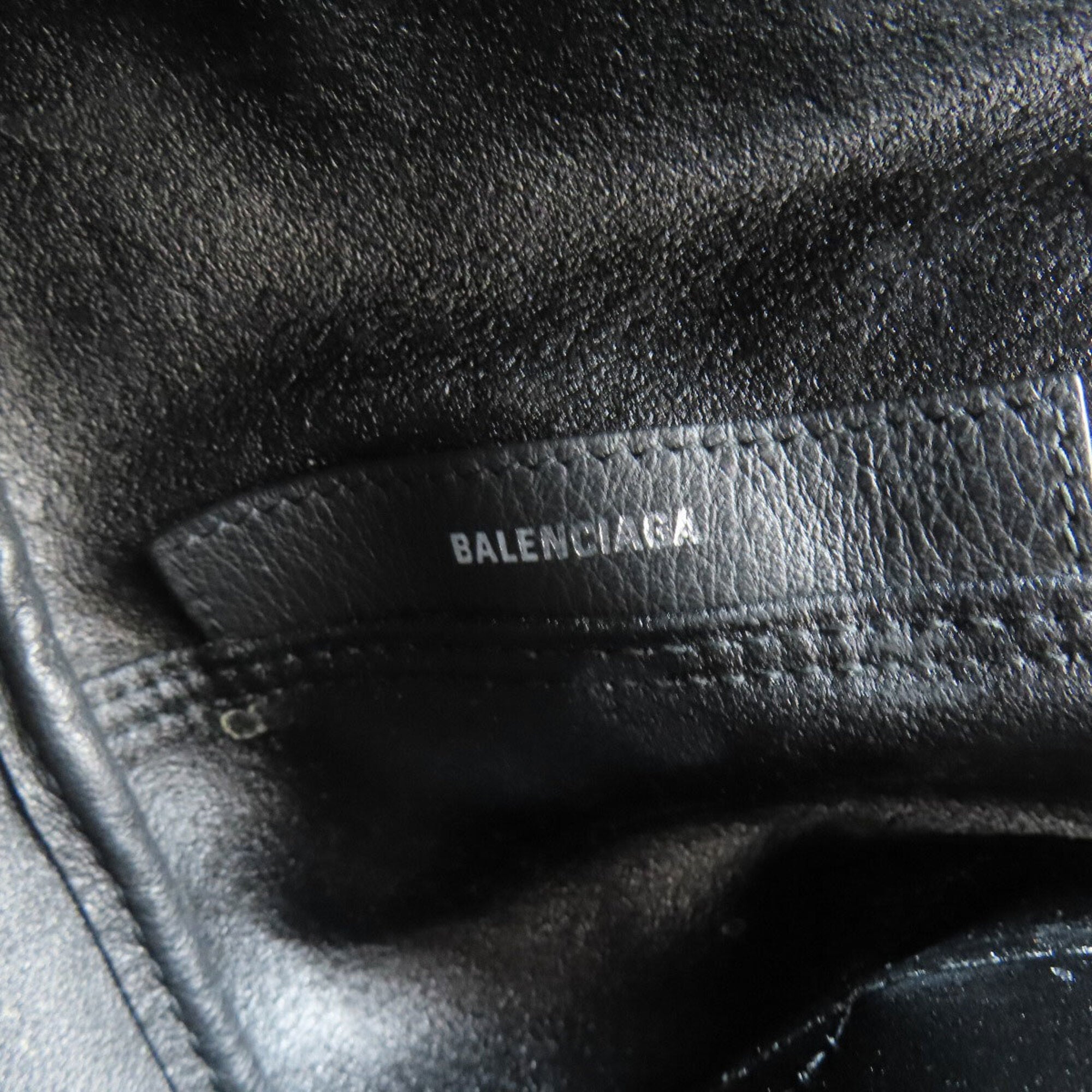 Balenciaga Black Leather Handbag (Pre-Owned)