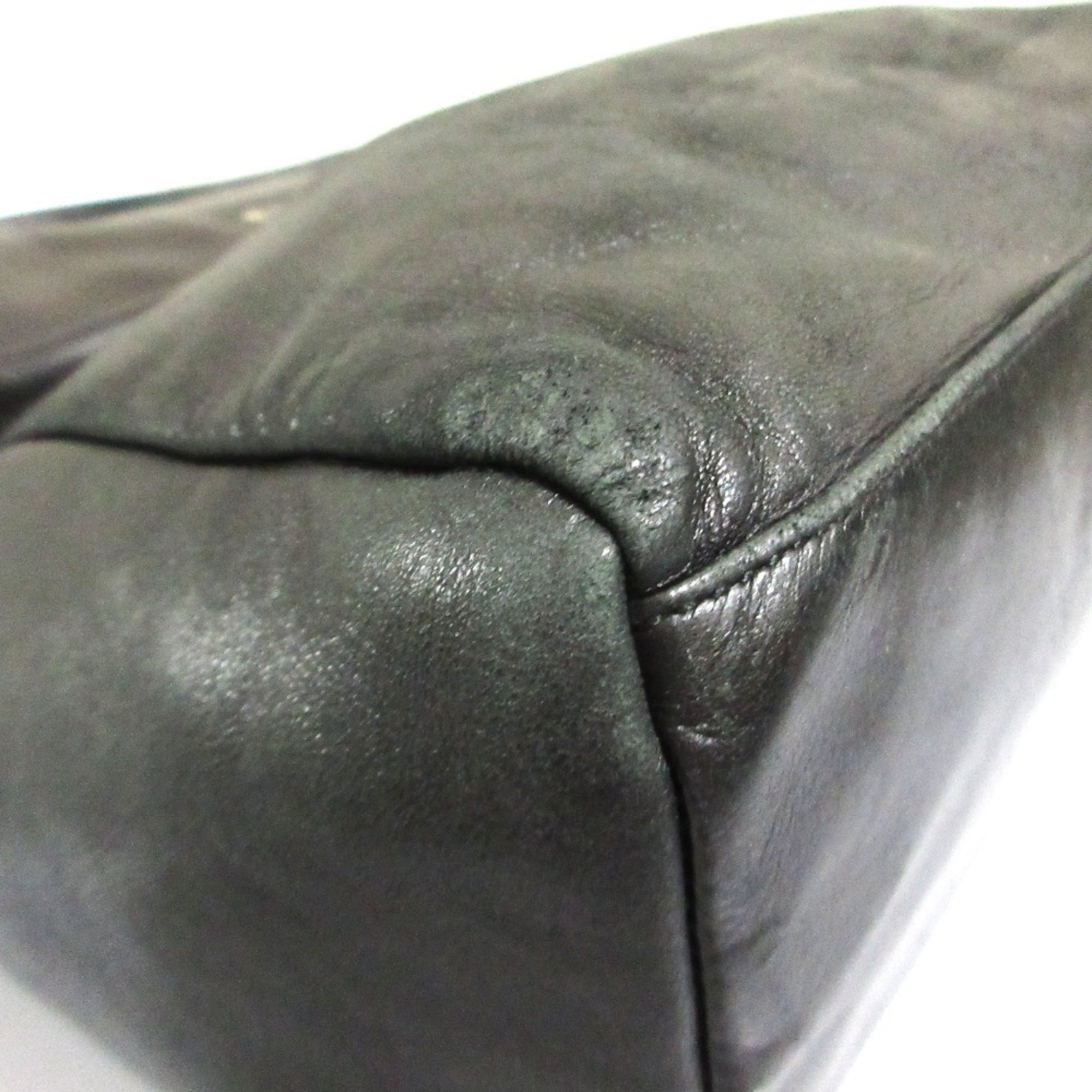 Prada Black Nappa Leather Tote Bag (Pre-Owned)