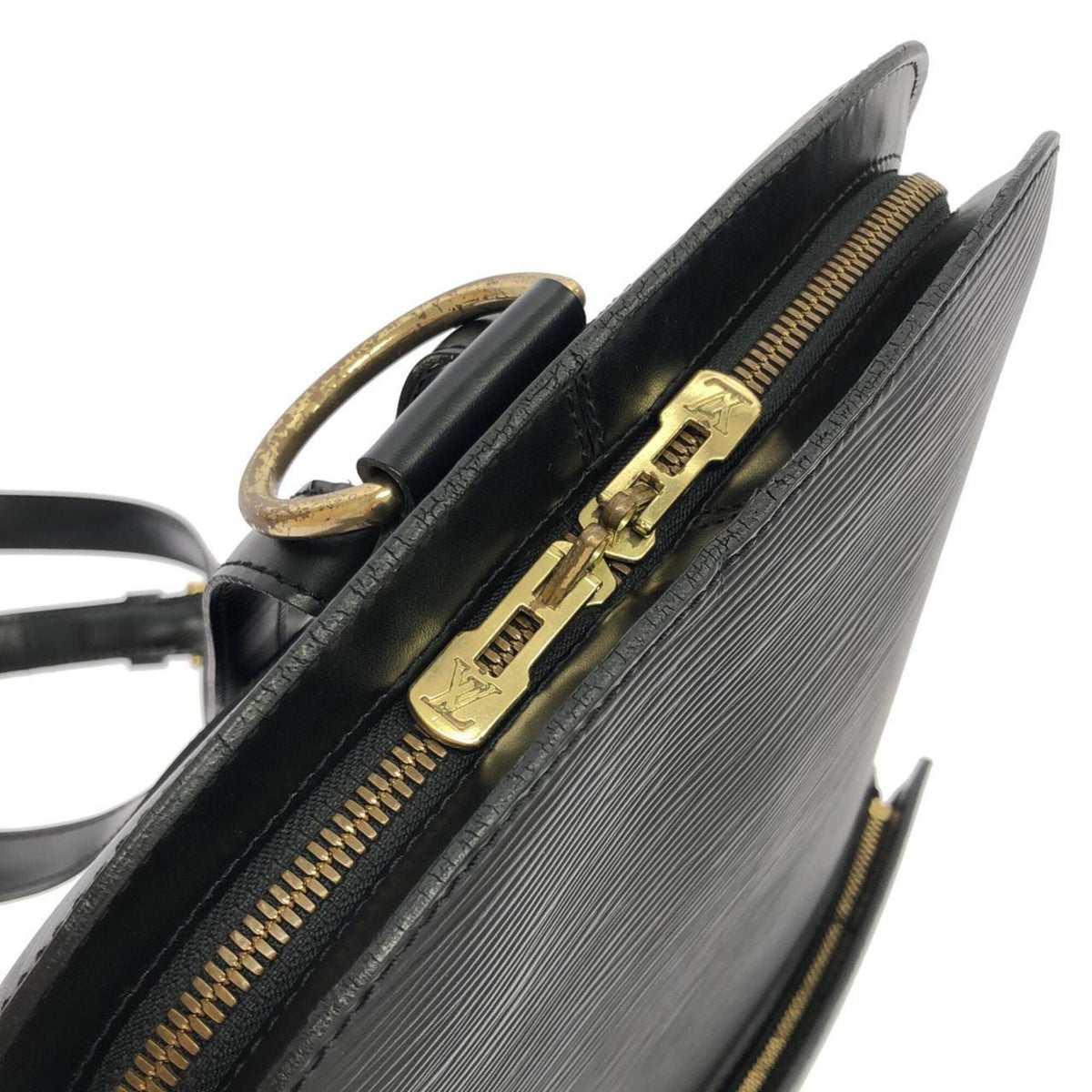Louis Vuitton Epi Black Leather Backpack (Pre-Owned)