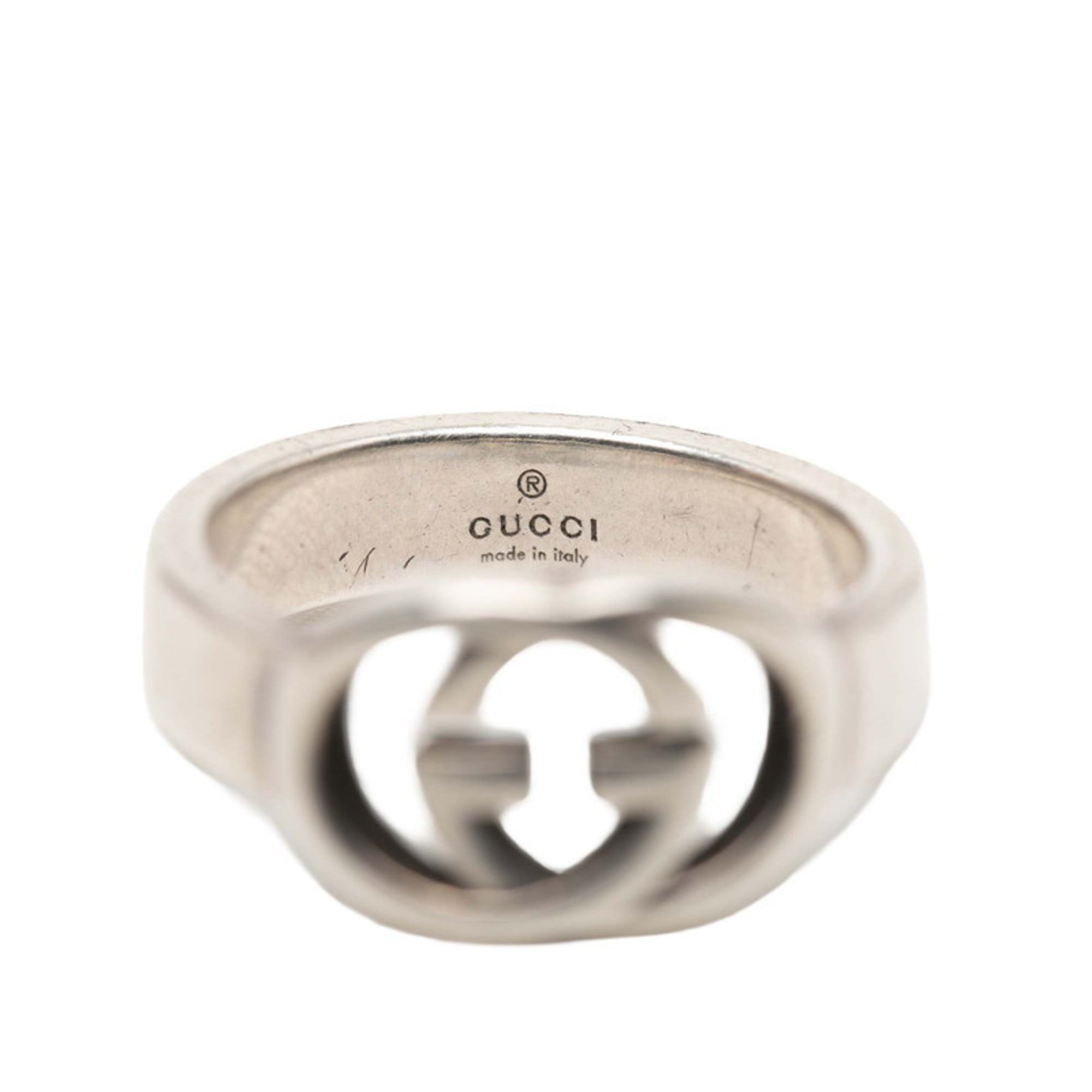 Gucci Silver 925 Band Ring (Pre-Owned)