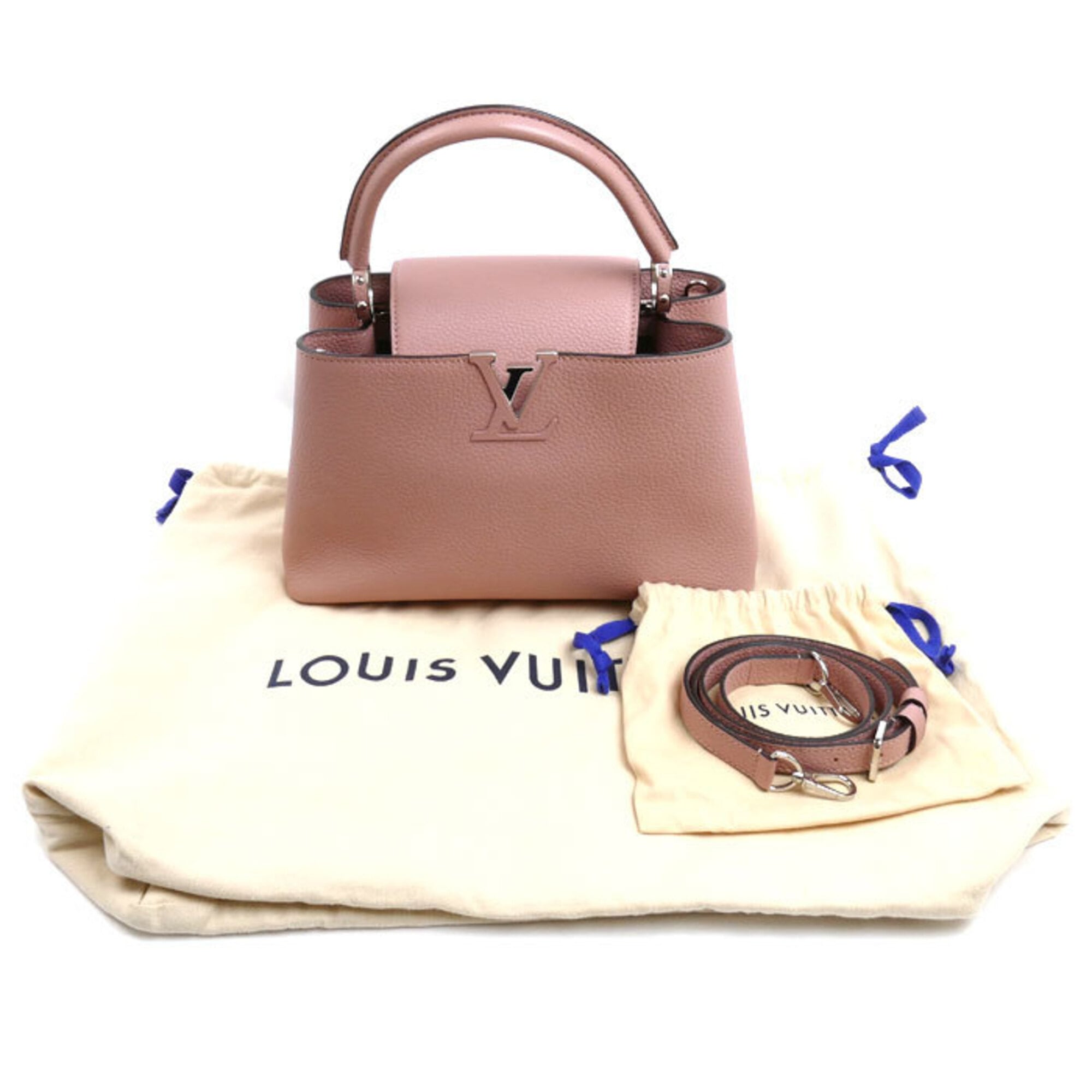 Louis Vuitton Magnolia Leather Shoulder Bag (Pre-Owned)
