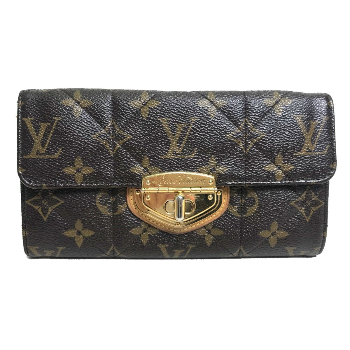 Louis Vuitton Brown Other Long Wallet (Bi-Fold) (Pre-Owned)