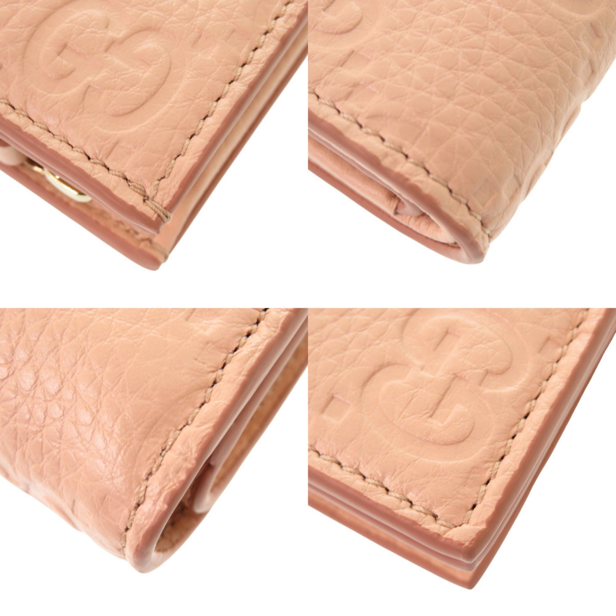 Gucci Beige Leather Wallet (Bi-Fold) (Pre-Owned)