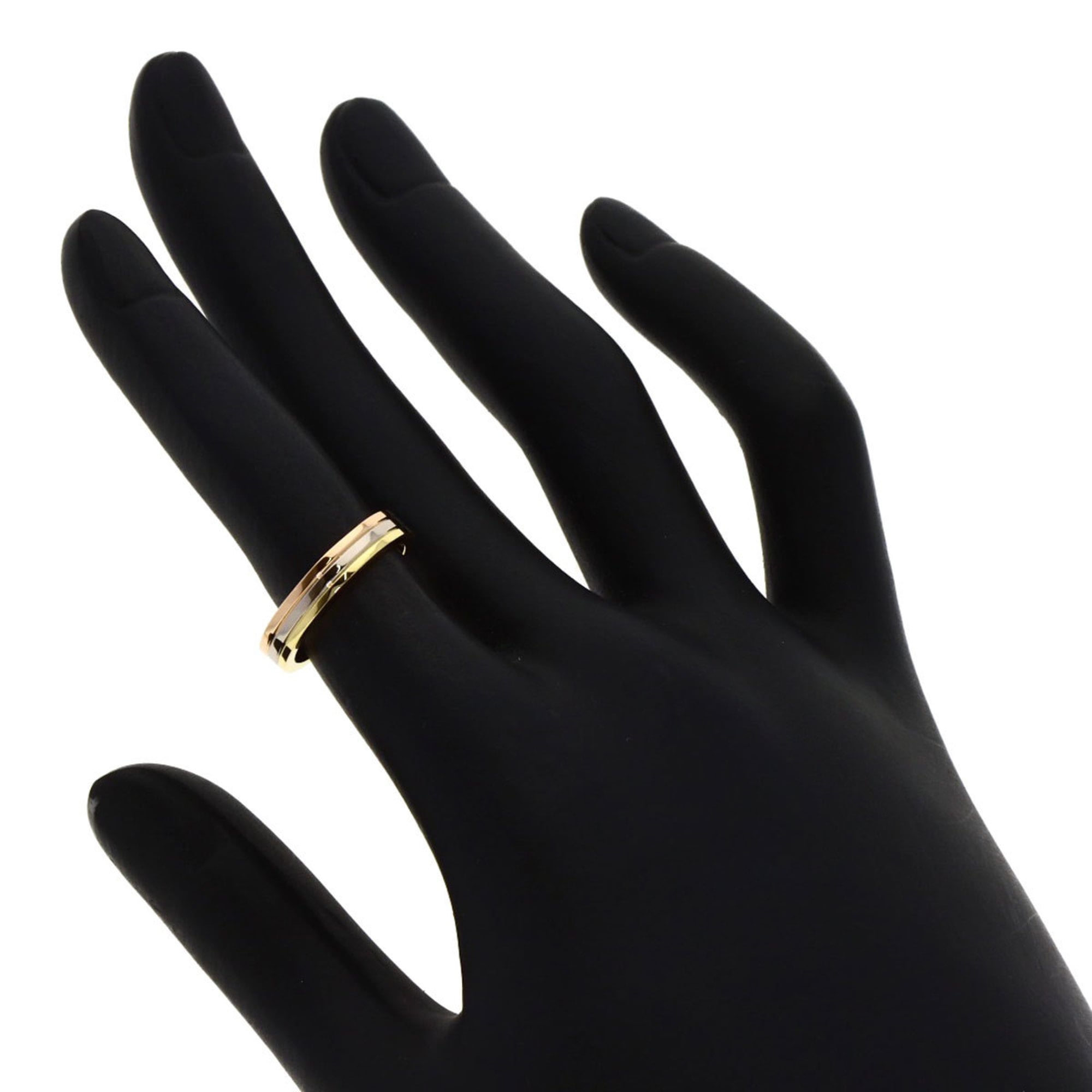 Cartier Yellow Gold (18K) Pink Gold (18K) White Gold (18K) Band Ring (Pre-Owned)