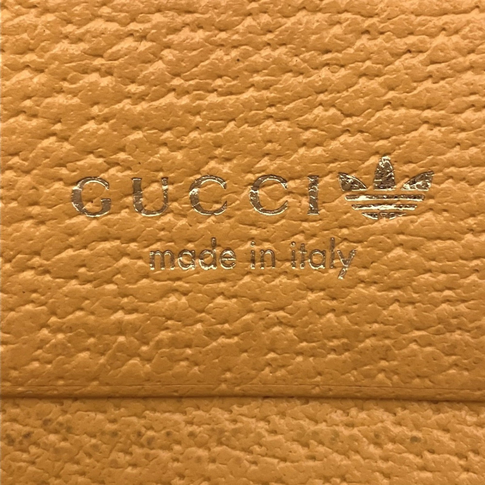 Gucci Yellow Leather Wallet (Bi-Fold) (Pre-Owned)