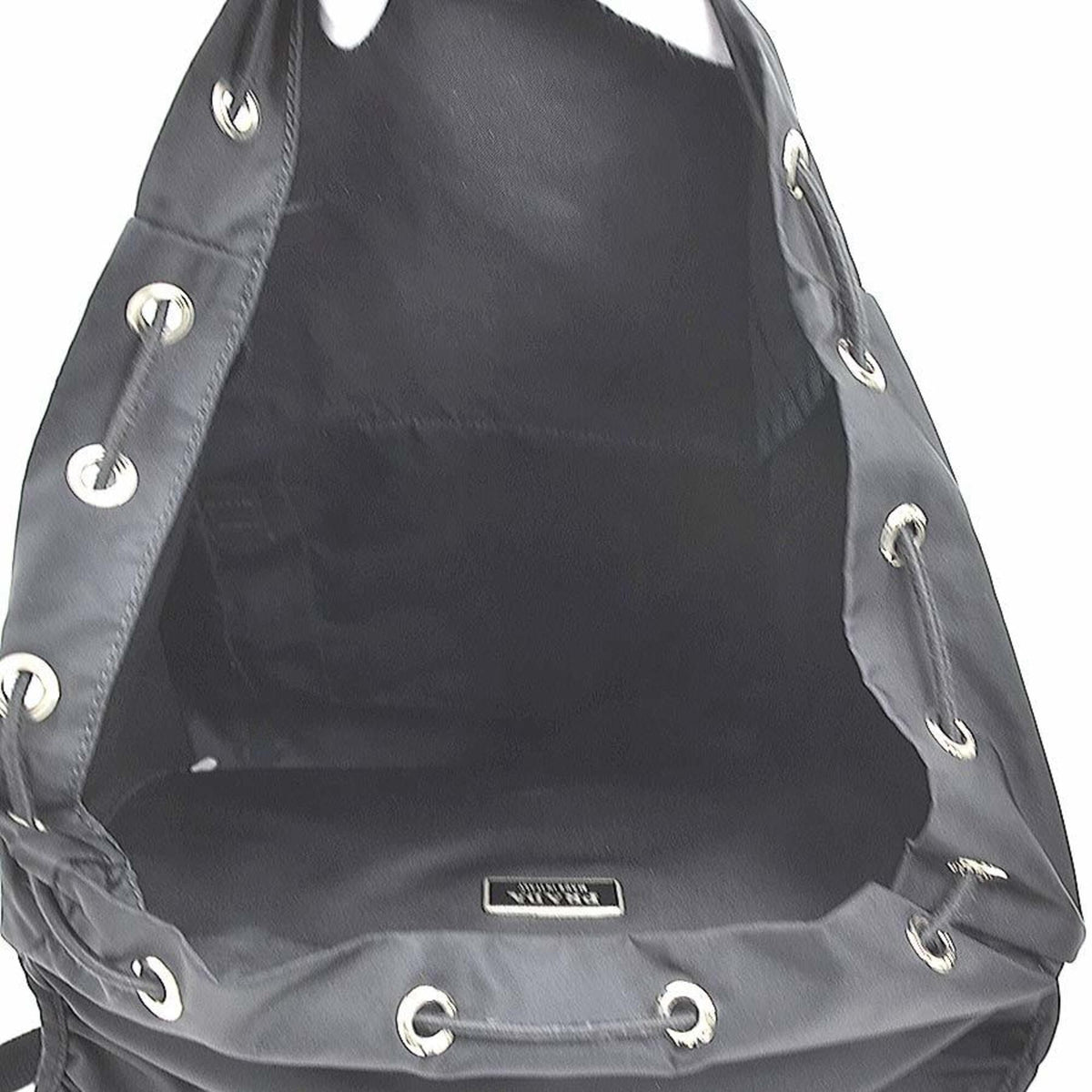 Prada Black Nylon Backpack (Pre-Owned)