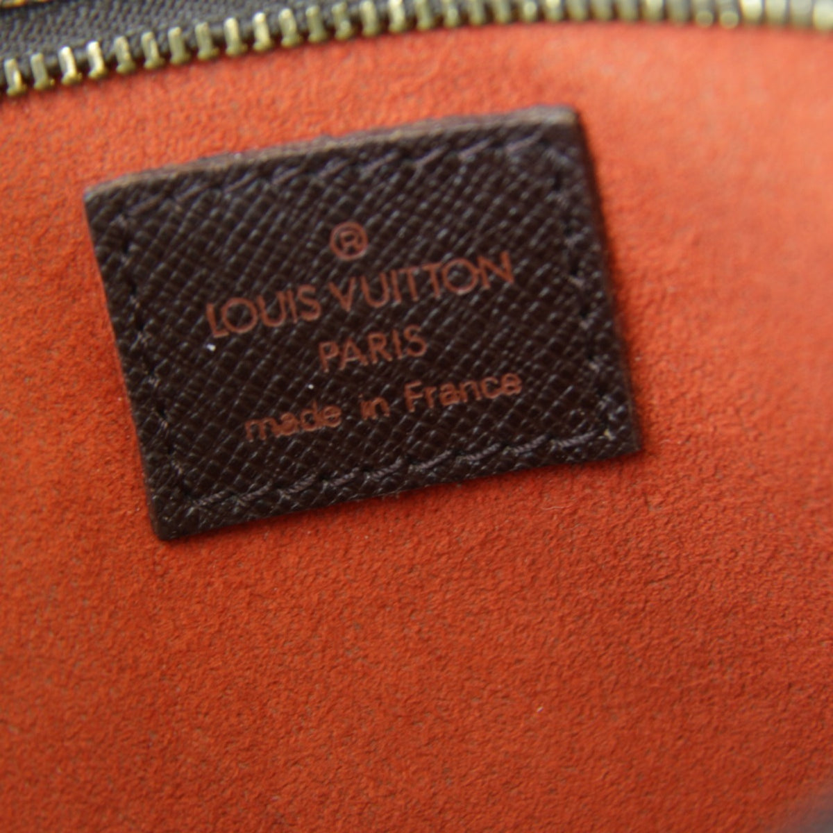Louis Vuitton Black Damier Canvas Red Color White Damier Canvas Shoulder Bag (Pre-Owned)