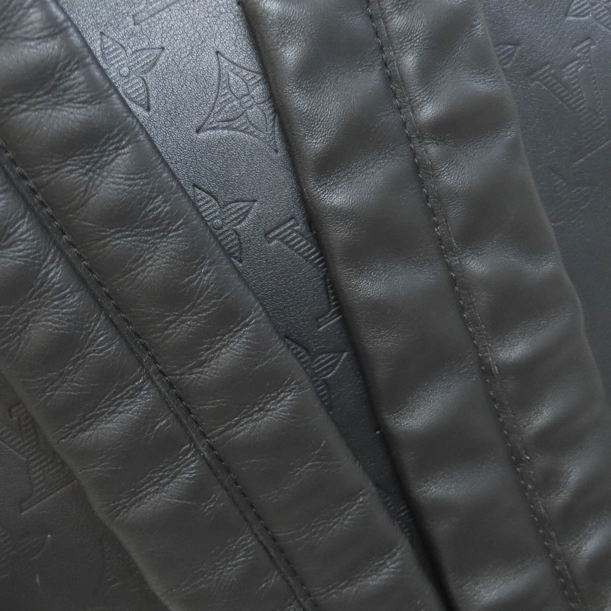 Louis Vuitton Black Monogram Shadow Backpack (Pre-Owned)