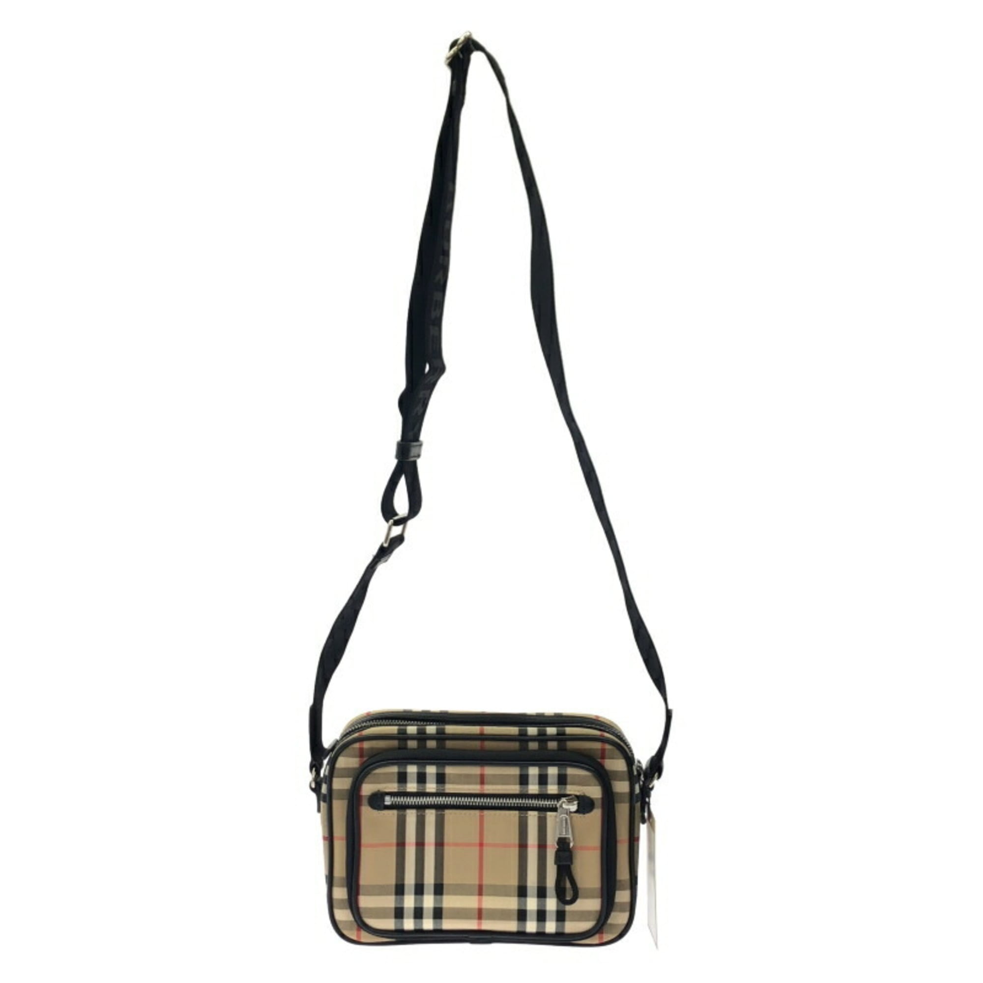 Burberry Beige Briefcase Shoulder Bag Sling Bag (Pre-Owned)
