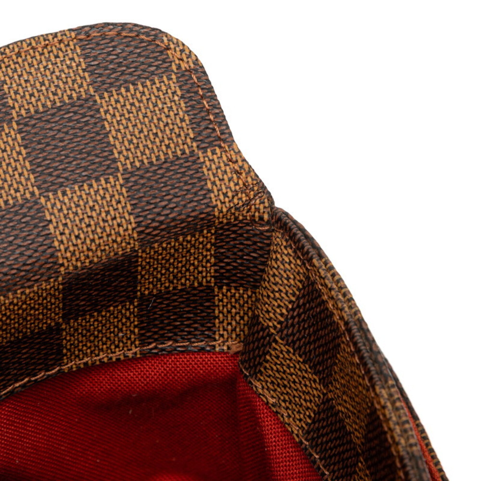 Louis Vuitton Brown Pvc Leather Handbag Shoulder Bag (Pre-Owned)