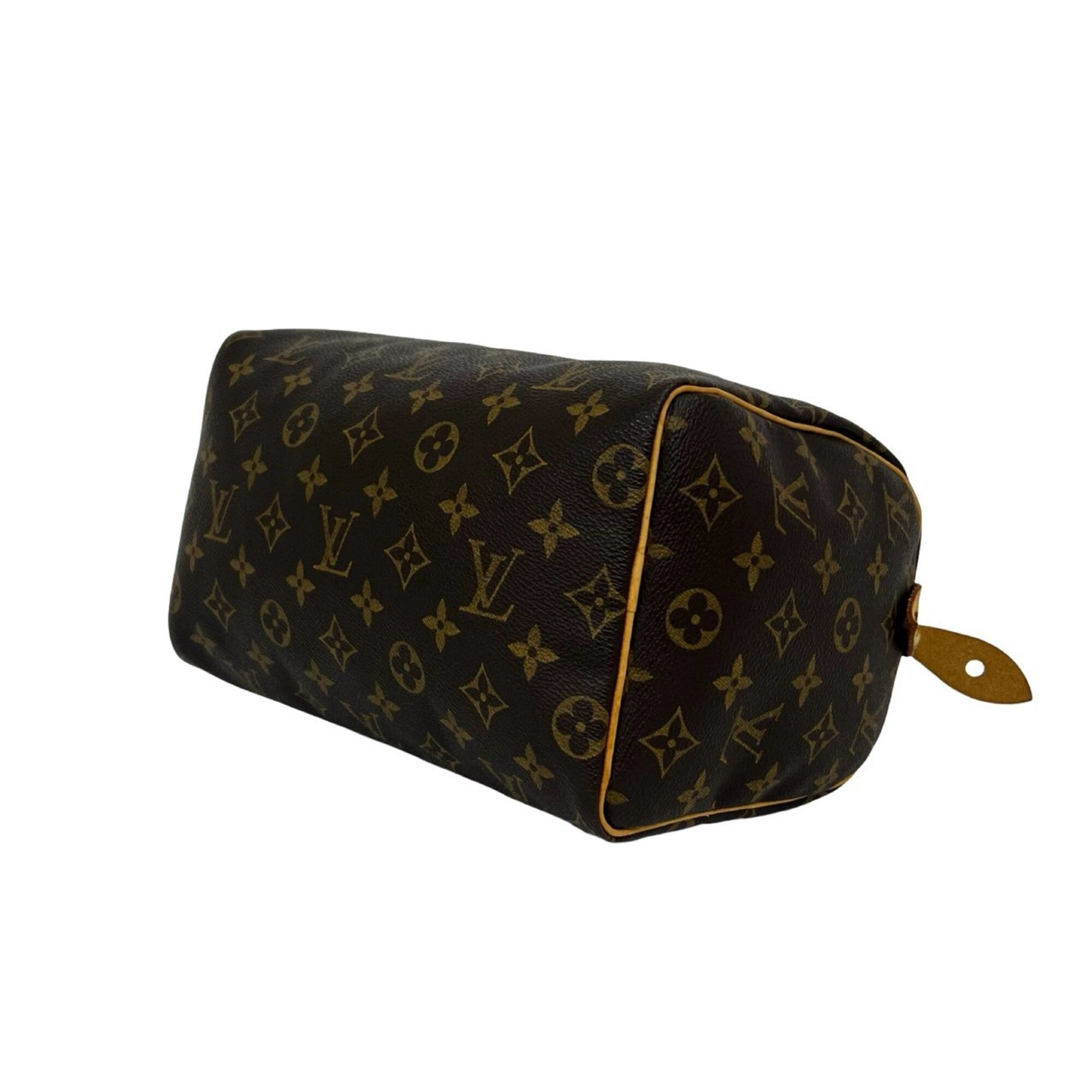 Louis Vuitton Brown Leather Pvc Boston Bag Handbag (Pre-Owned)