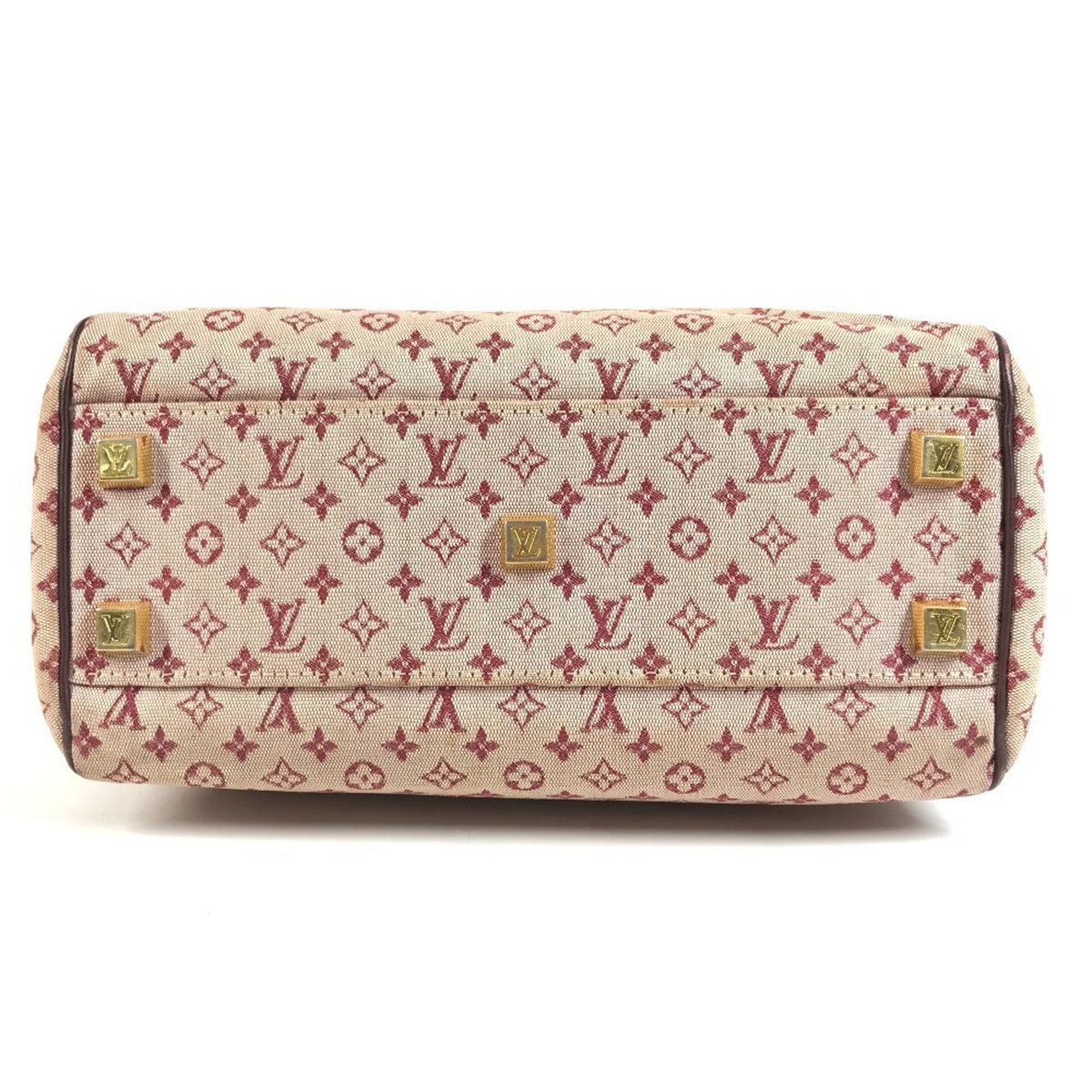 Louis Vuitton Cerise Red Color Monogram Mini Boston Bag Handbag (Pre-Owned)