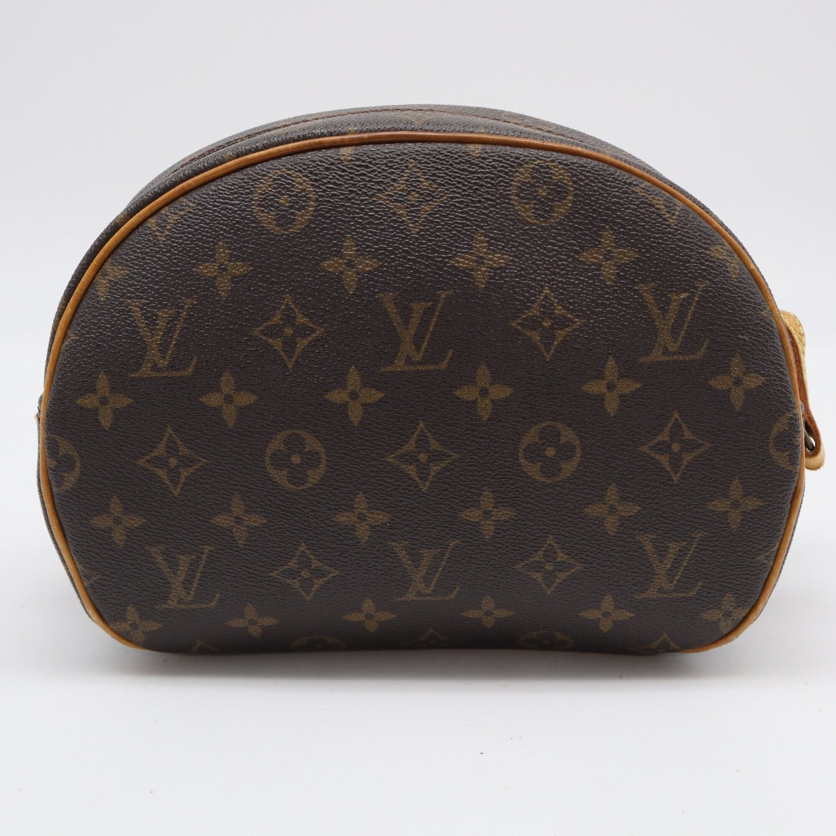 Louis Vuitton Brown Coated Canvas Leather Shoulder Bag (Pre-Owned)