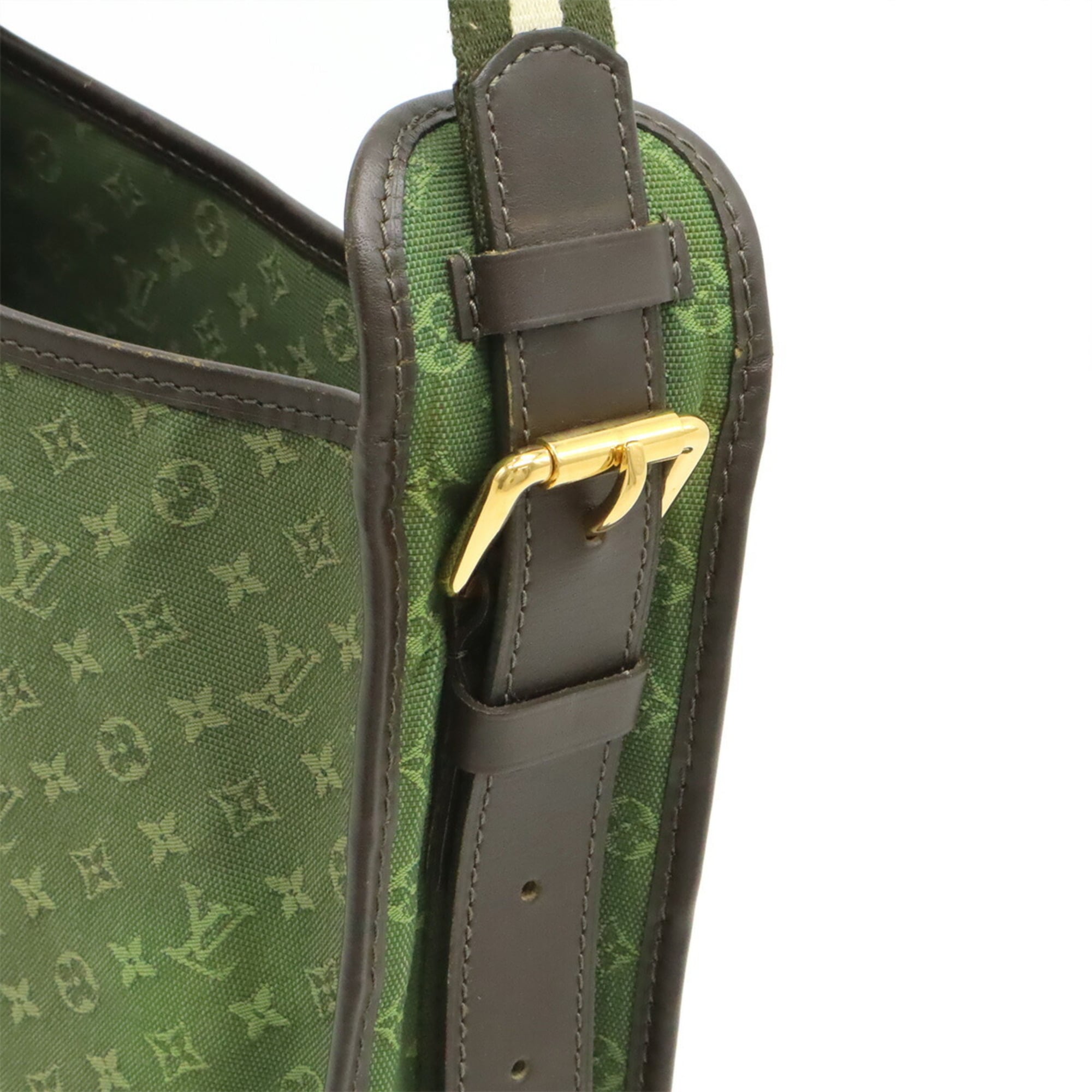 Louis Vuitton Tst Khaki Canvas Leather Shoulder Bag (Pre-Owned)