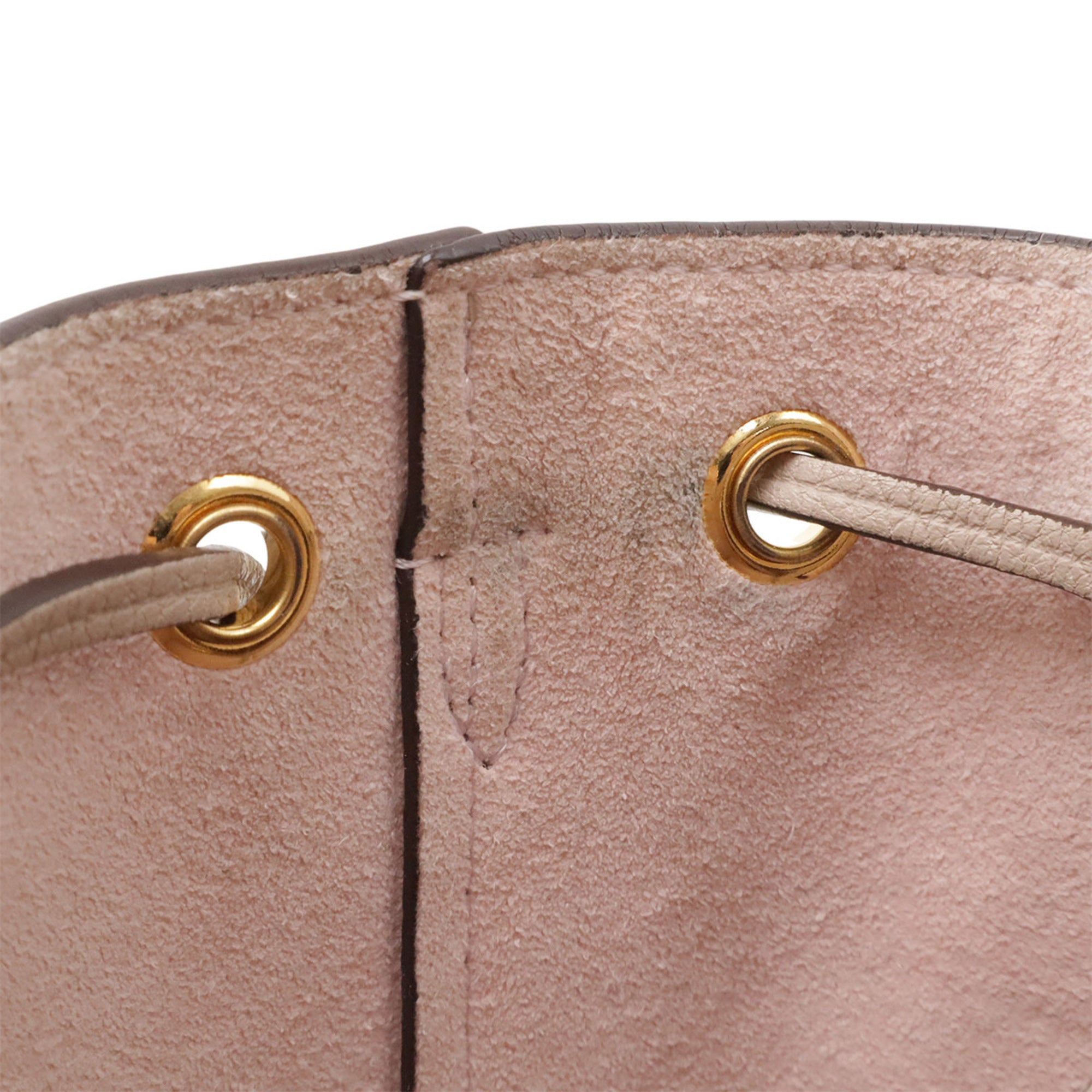 Louis Vuitton Beige Leather Shoulder Bag (Pre-Owned)