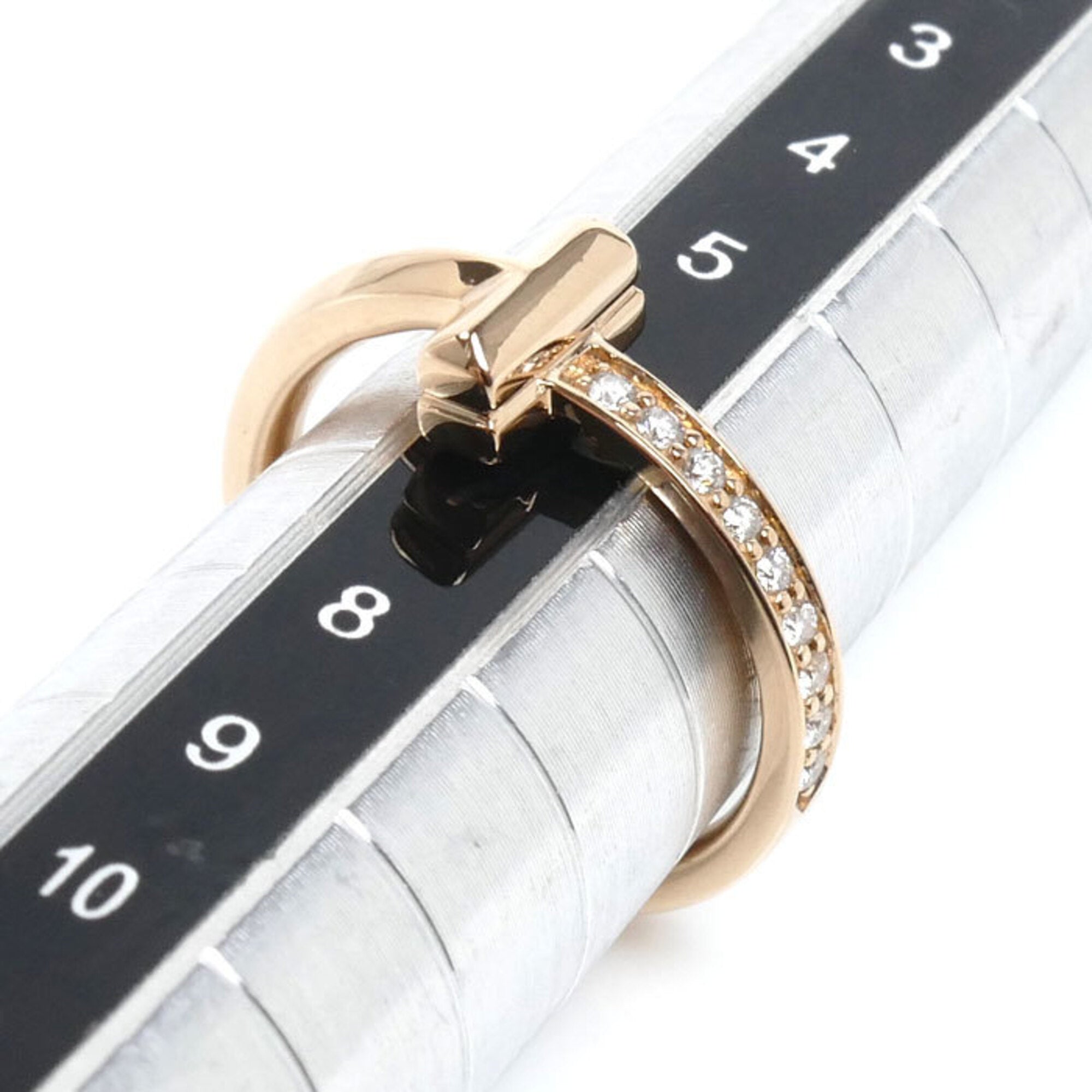 Tiffany Pink Gold (18K) Band Ring (Pre-Owned)