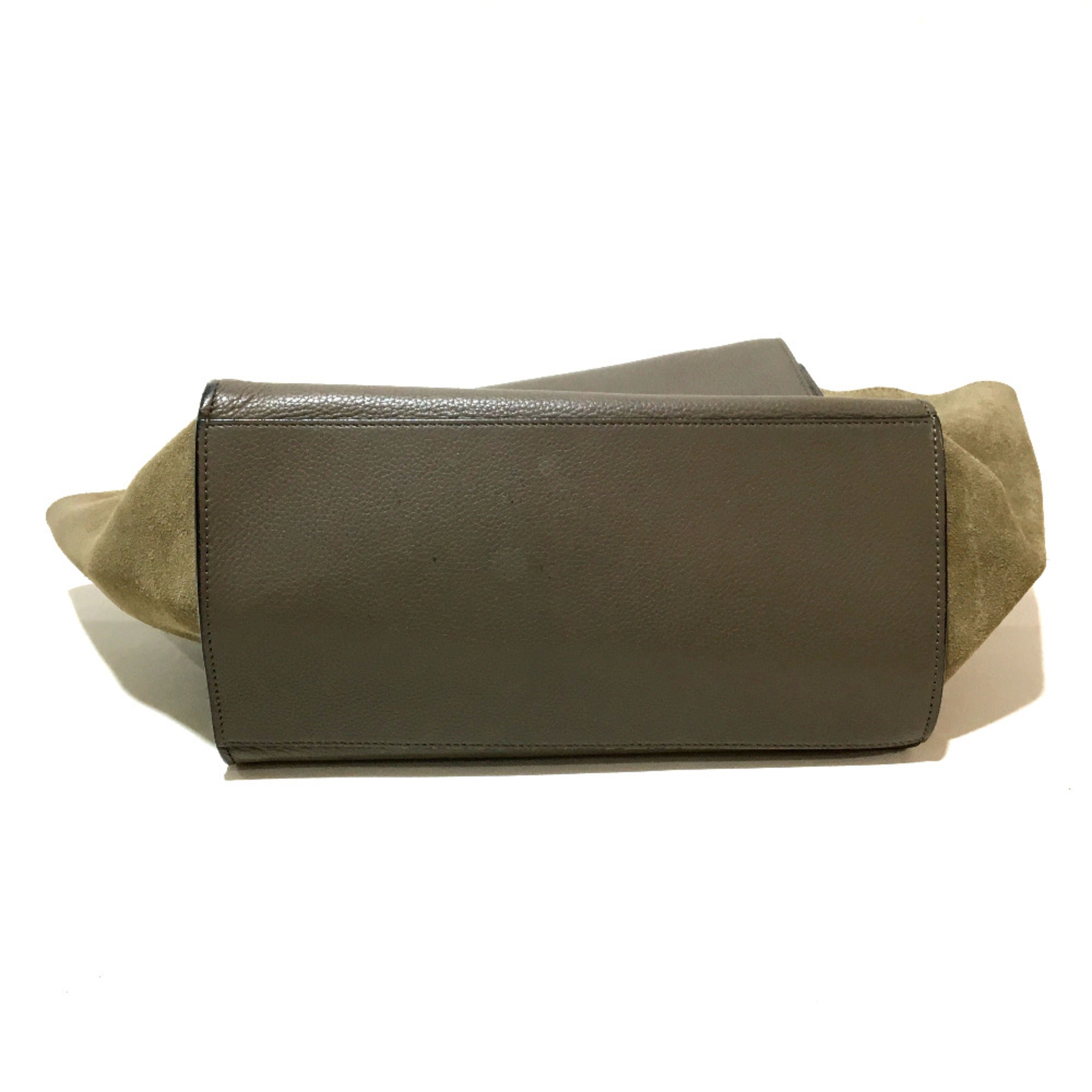 Celine Gray Leather Handbag (Pre-Owned)