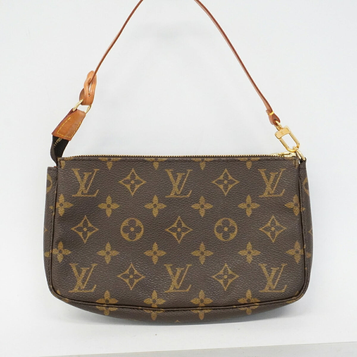 Louis Vuitton Brown Pouch (Pre-Owned)
