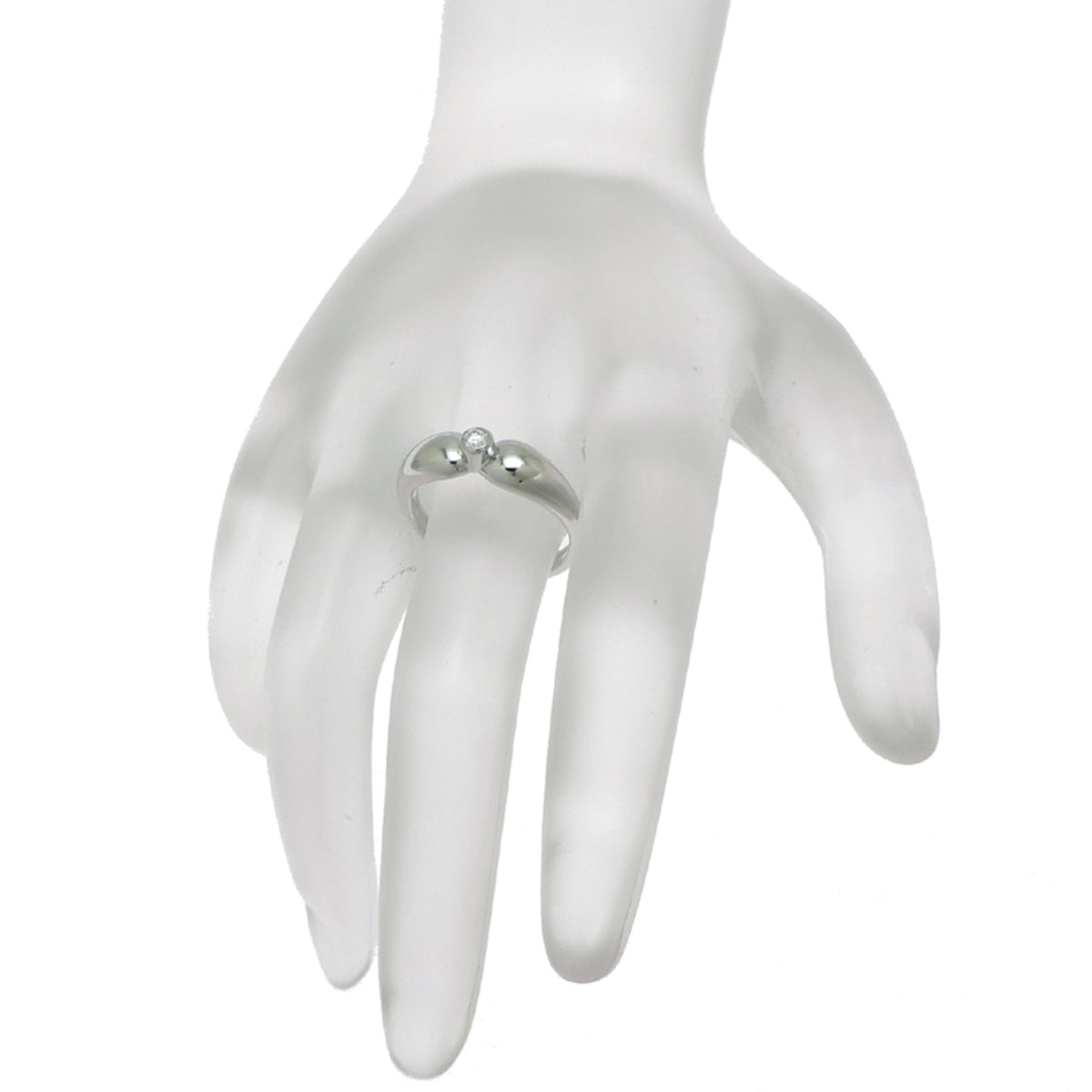 Tiffany Platinum 950 Band Ring (Pre-Owned)