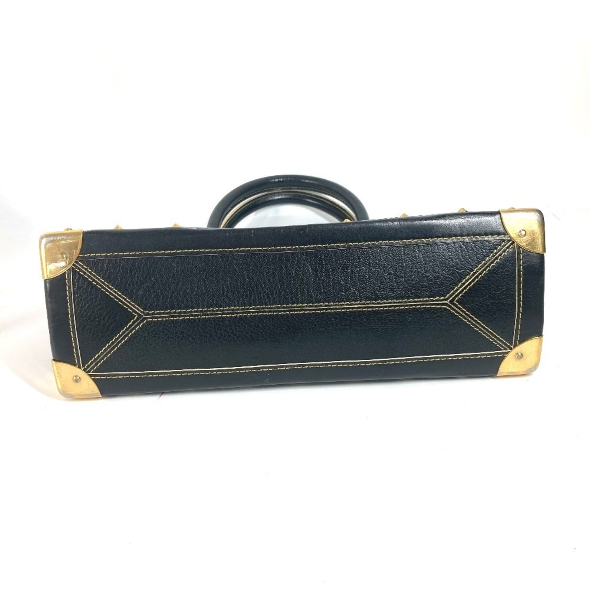 Louis Vuitton Suhali Black Suhali Leather Shoulder Bag Tote Bag (Pre-Owned)
