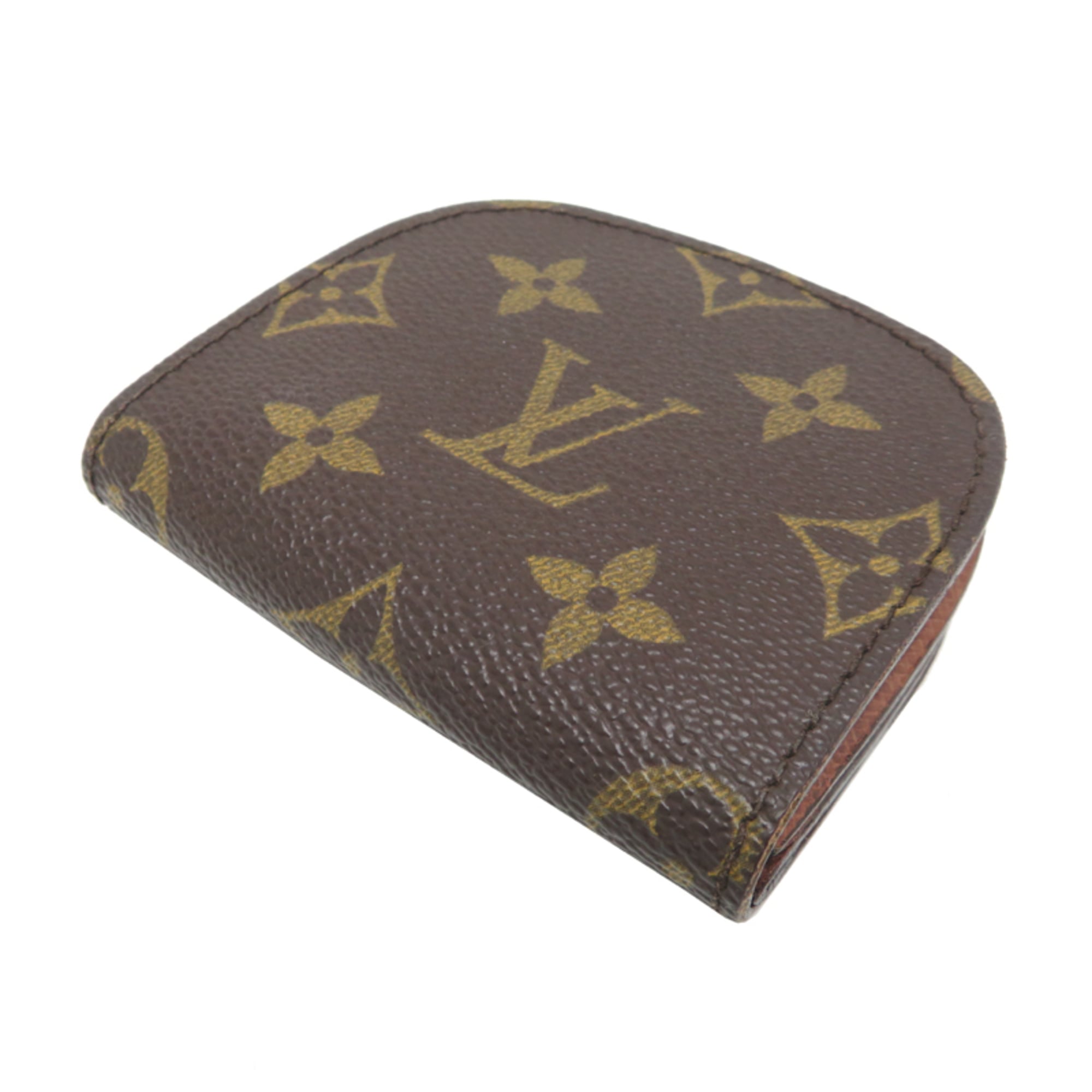Louis Vuitton Brown Monogram Coin Purse/Coin Case (Pre-Owned)