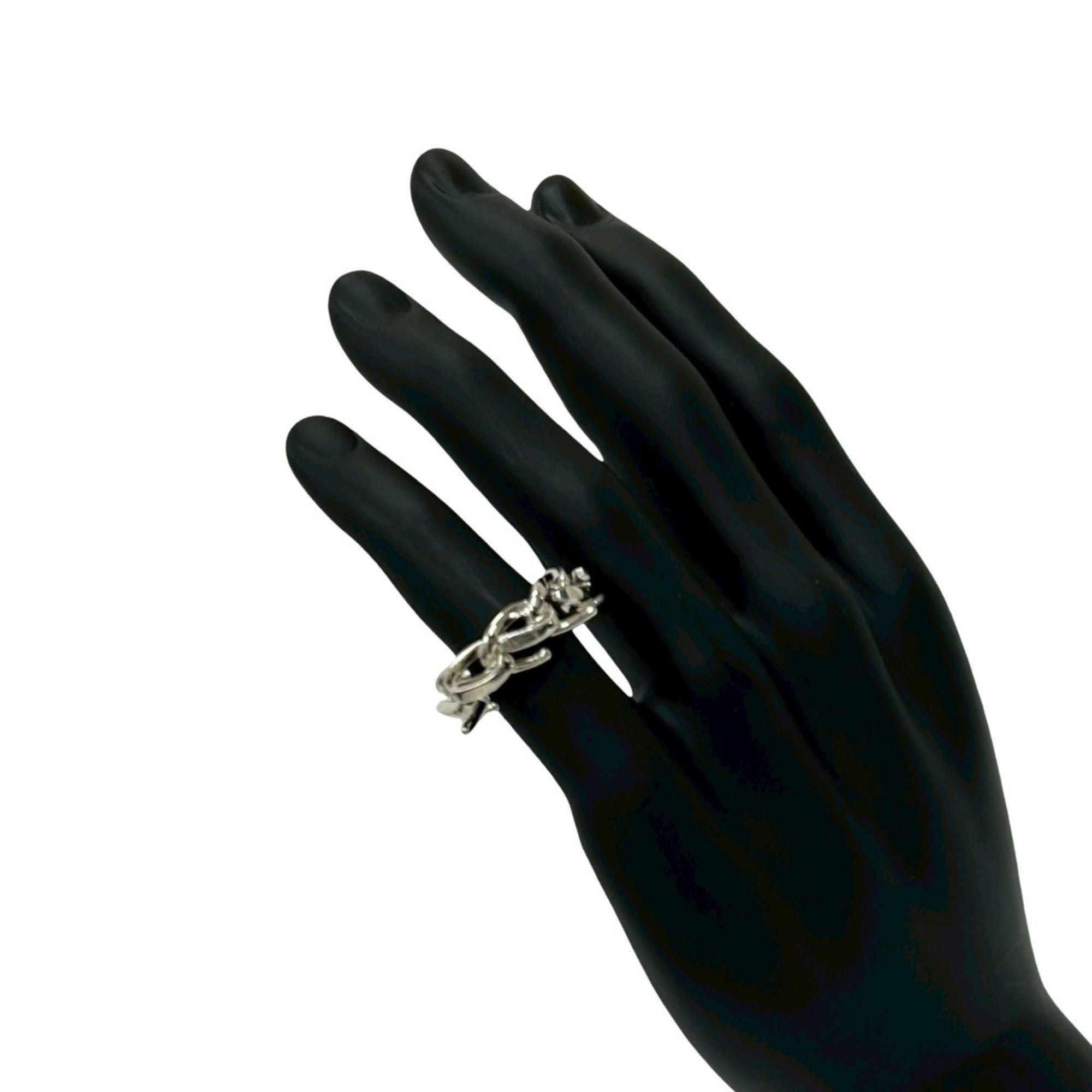 Tiffany Silver Silver 925 Band Ring (Pre-Owned)