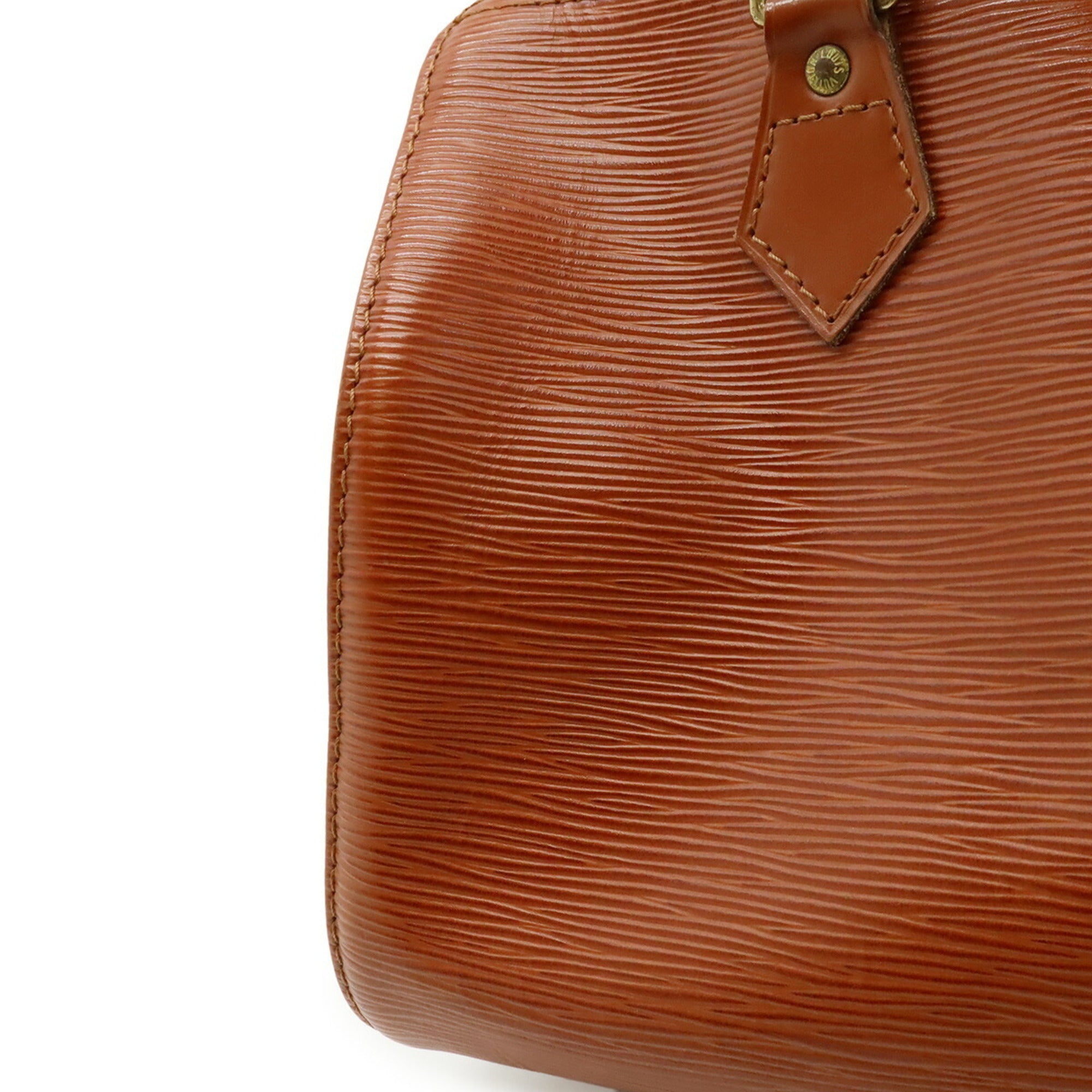 Louis Vuitton Epi Kenyan Brown Epi Leather Handbag (Pre-Owned)