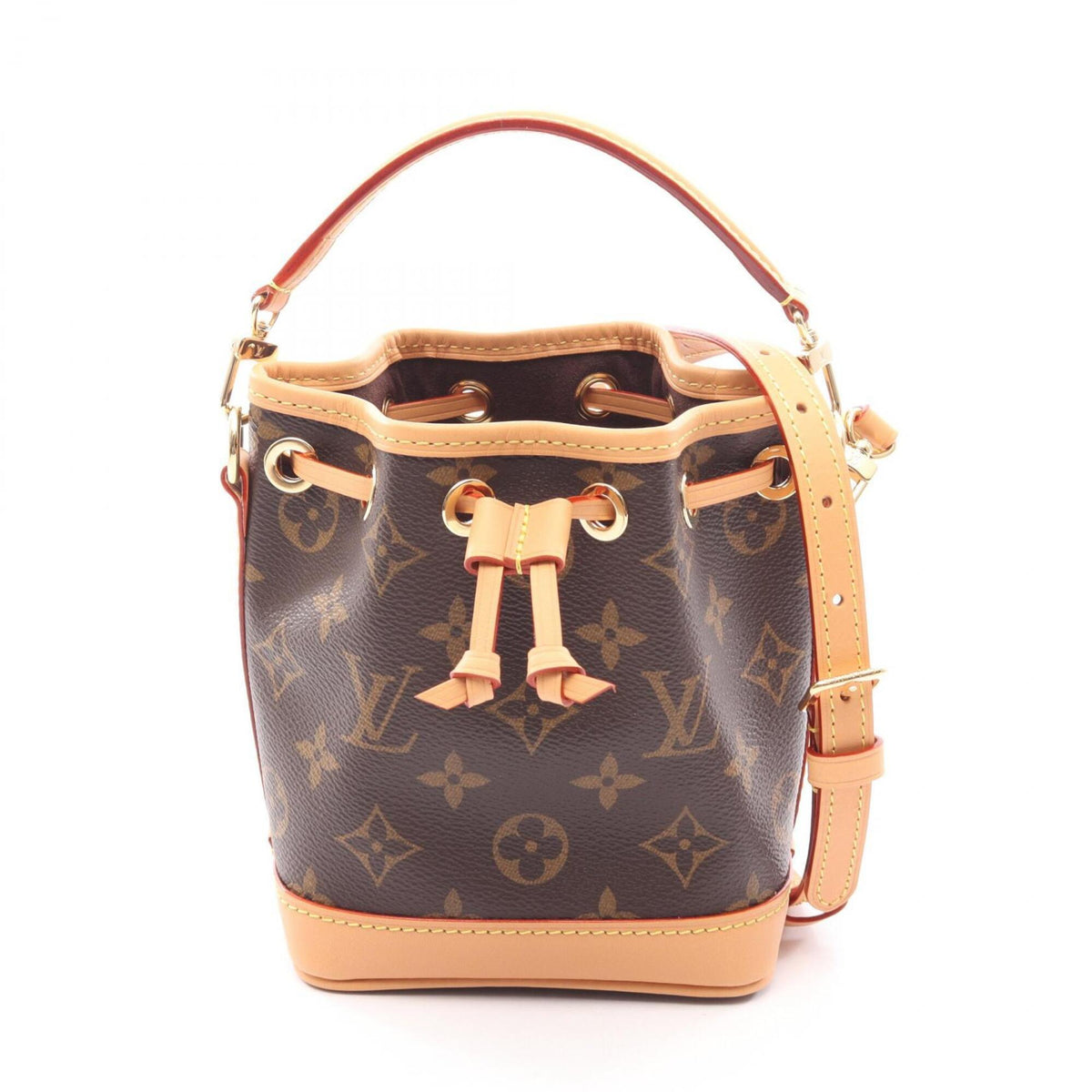Louis Vuitton Monogram Brown Monogram Leather Handbag (Pre-Owned)