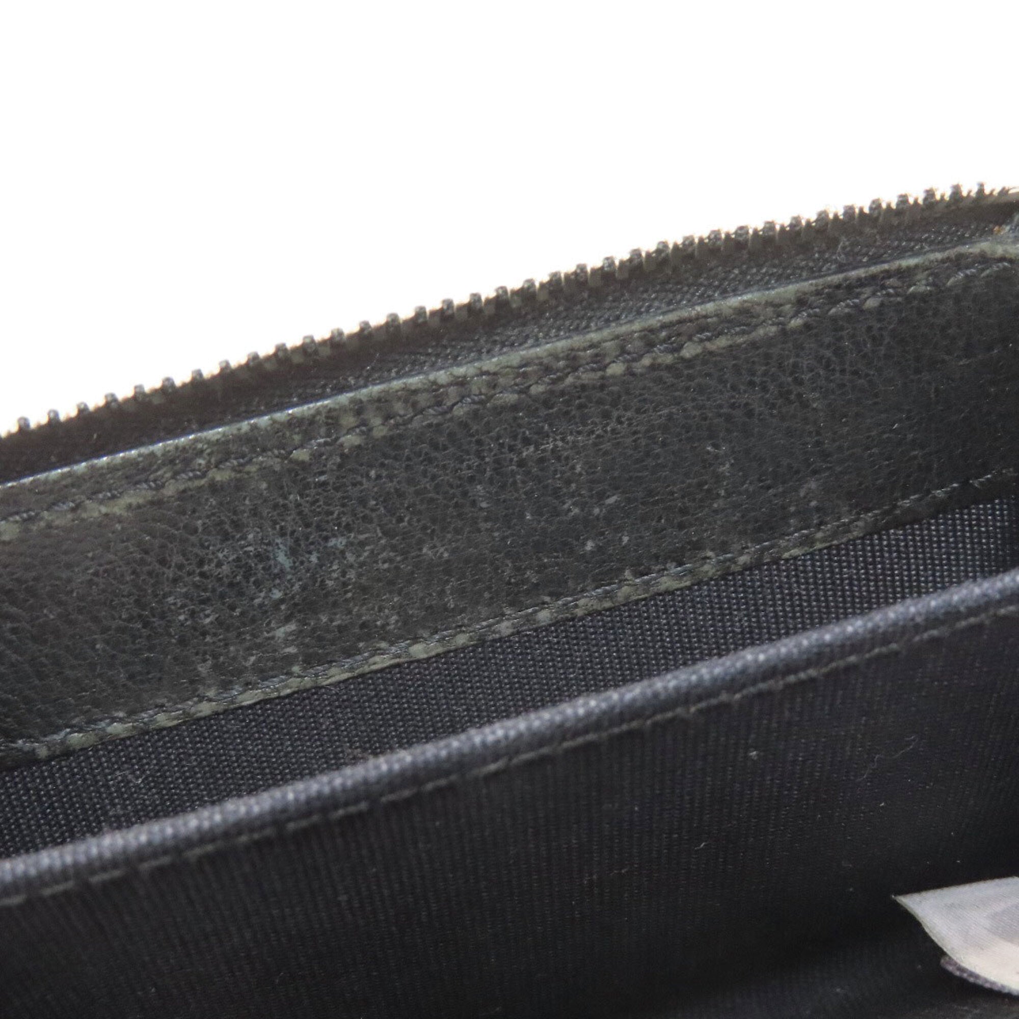 Jimmy Choo Black Leather Coin Purse/Coin Case (Pre-Owned)