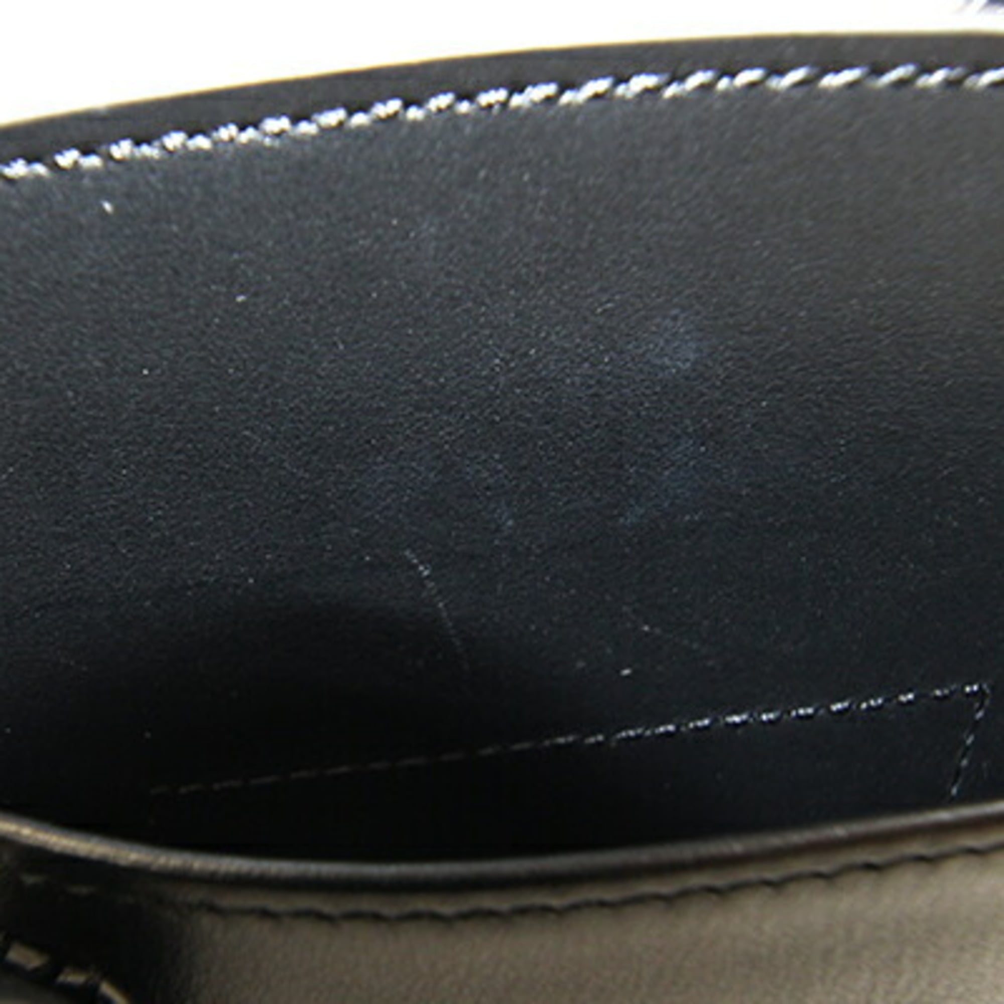 Tod's Black Leather Pochette Shoulder Bag (Pre-Owned)
