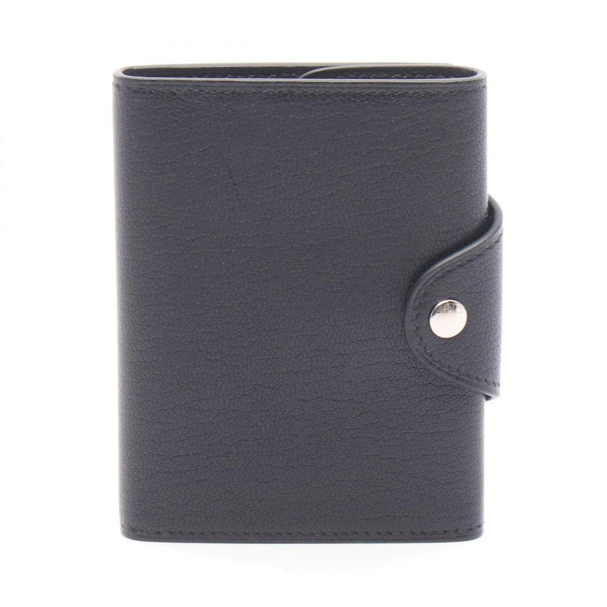 Hermes Black Leather Wallet (Tri-Fold) (Pre-Owned)