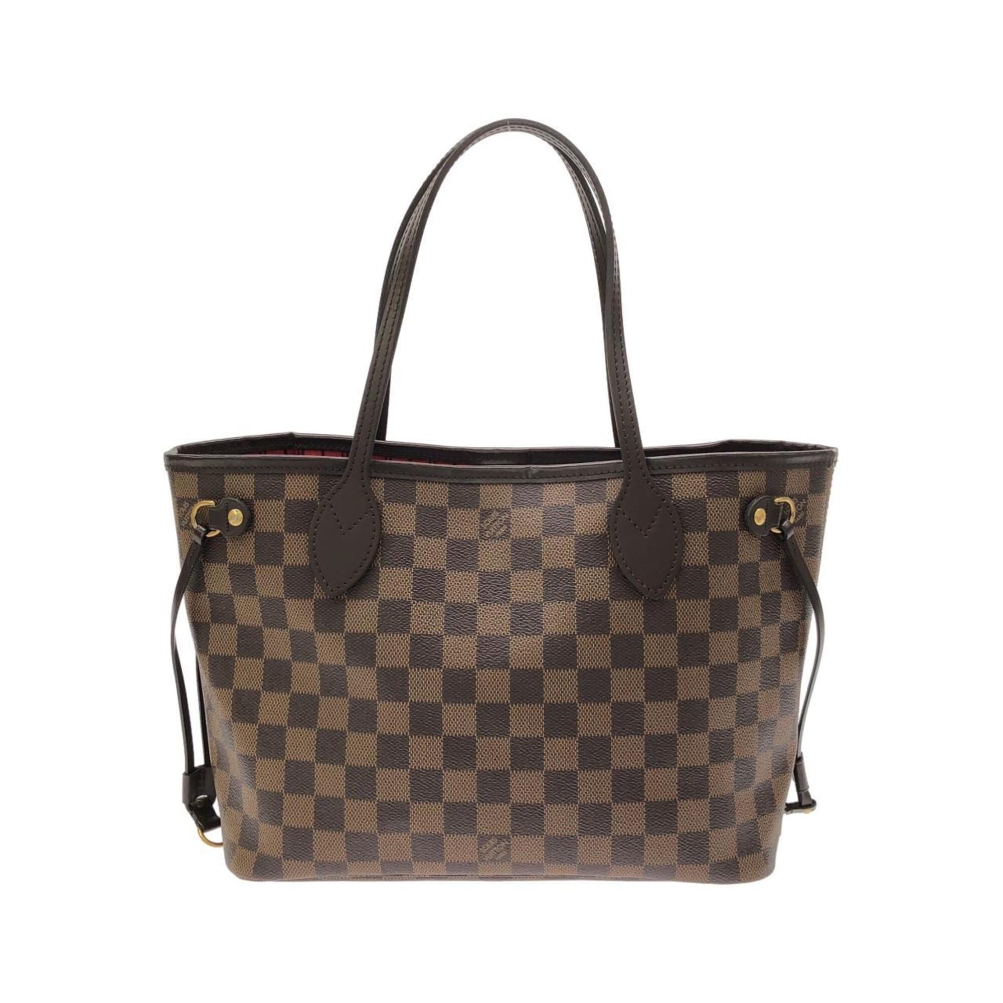 Louis Vuitton Brown Coated Canvas Handbag (Pre-Owned)