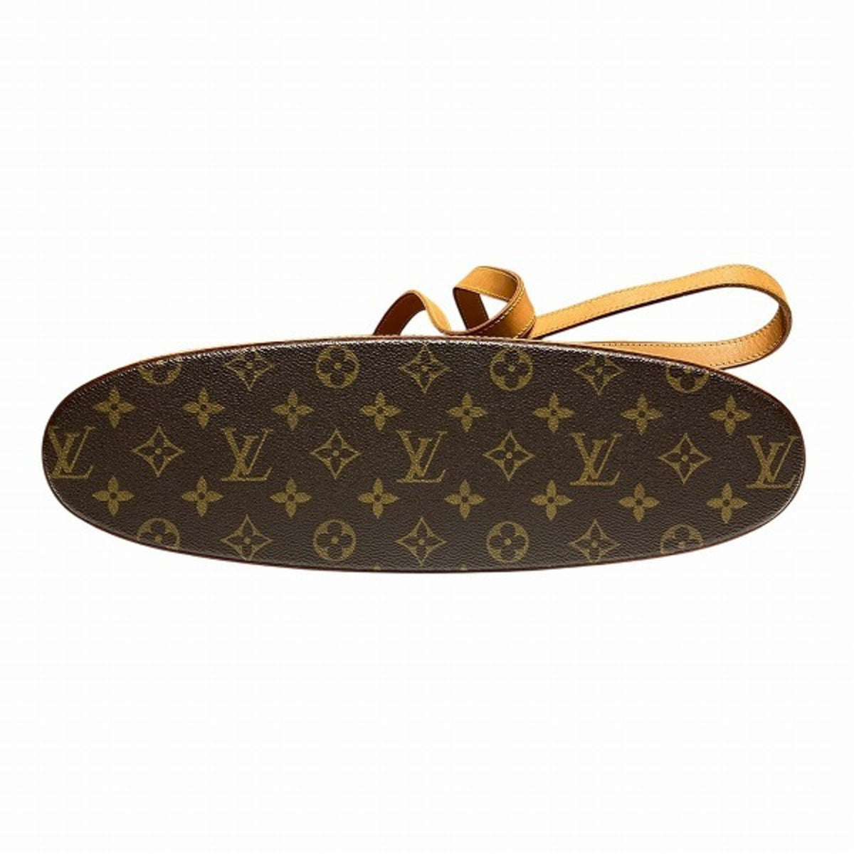 Louis Vuitton Brown Monogram Handbag Tote Bag (Pre-Owned)