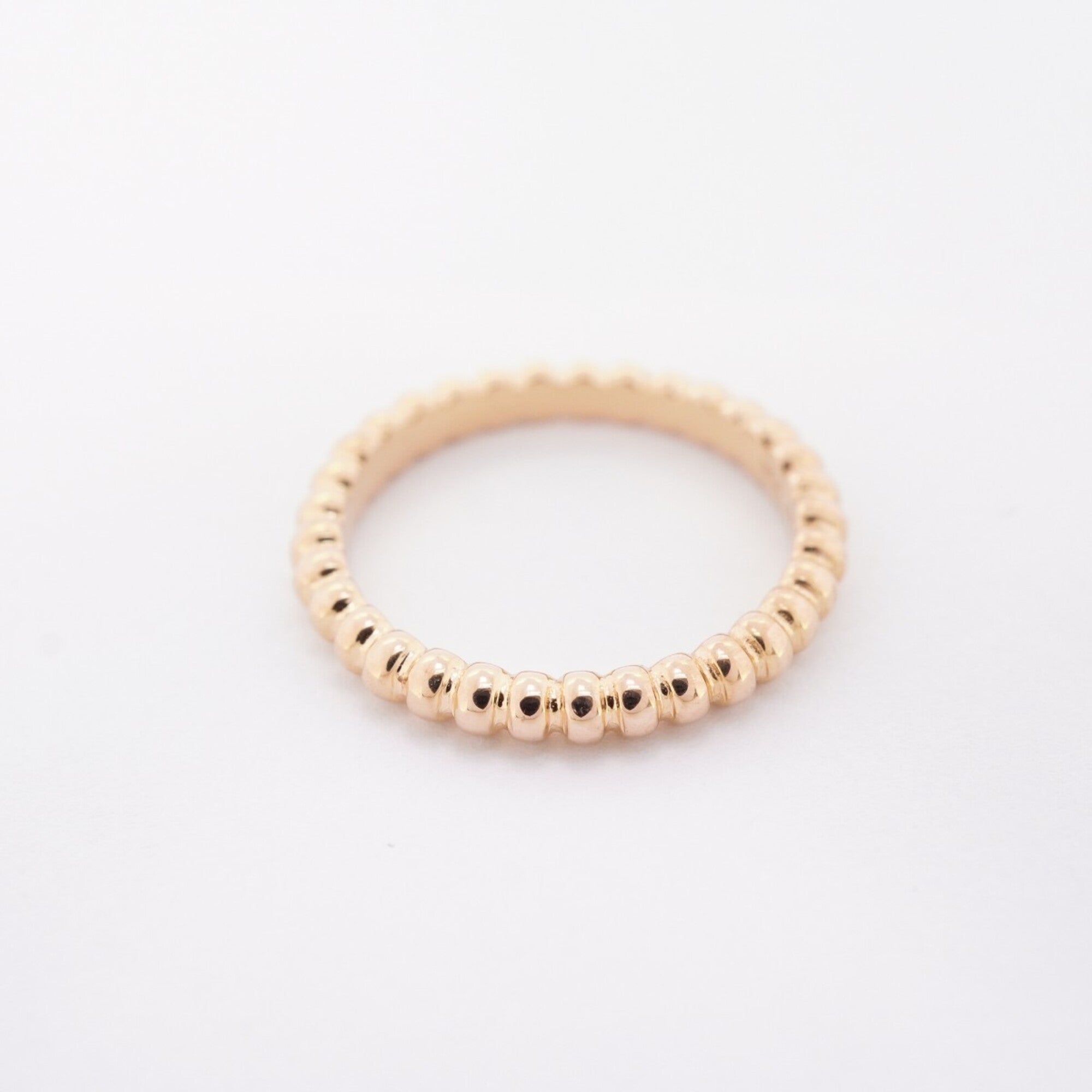 Van Cleef & Arpels Pink Gold (18K) Band Ring (Pre-Owned)