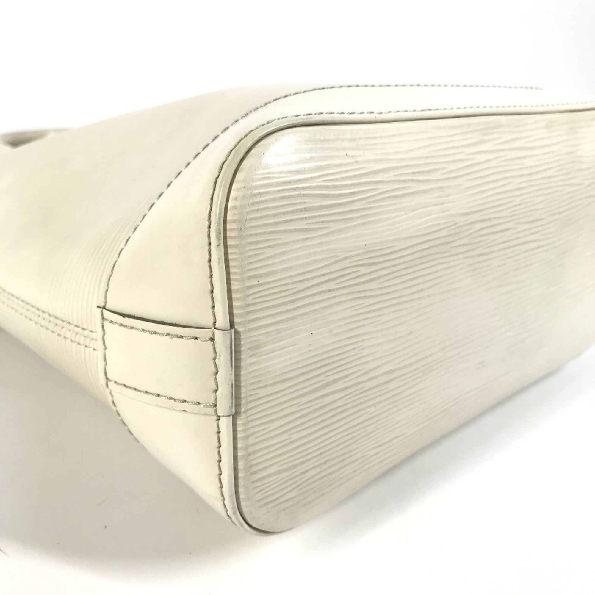 Louis Vuitton Epi Lv Off White Epi Leather Handbag Tote Bag (Pre-Owned)