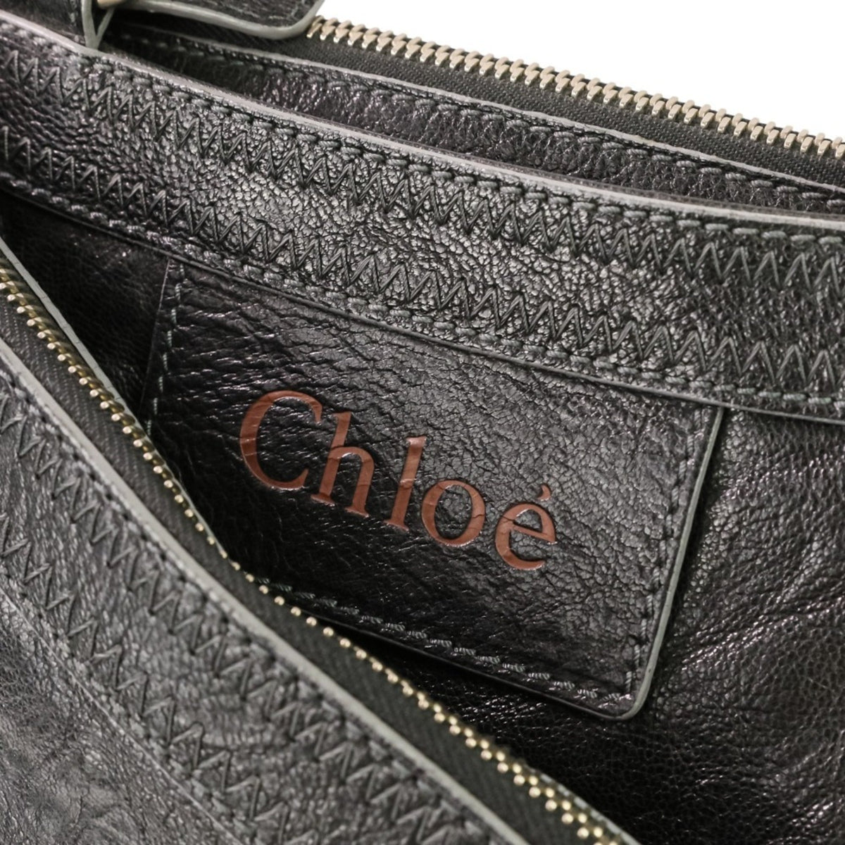 Chloé Black Leather Handbag (Pre-Owned)