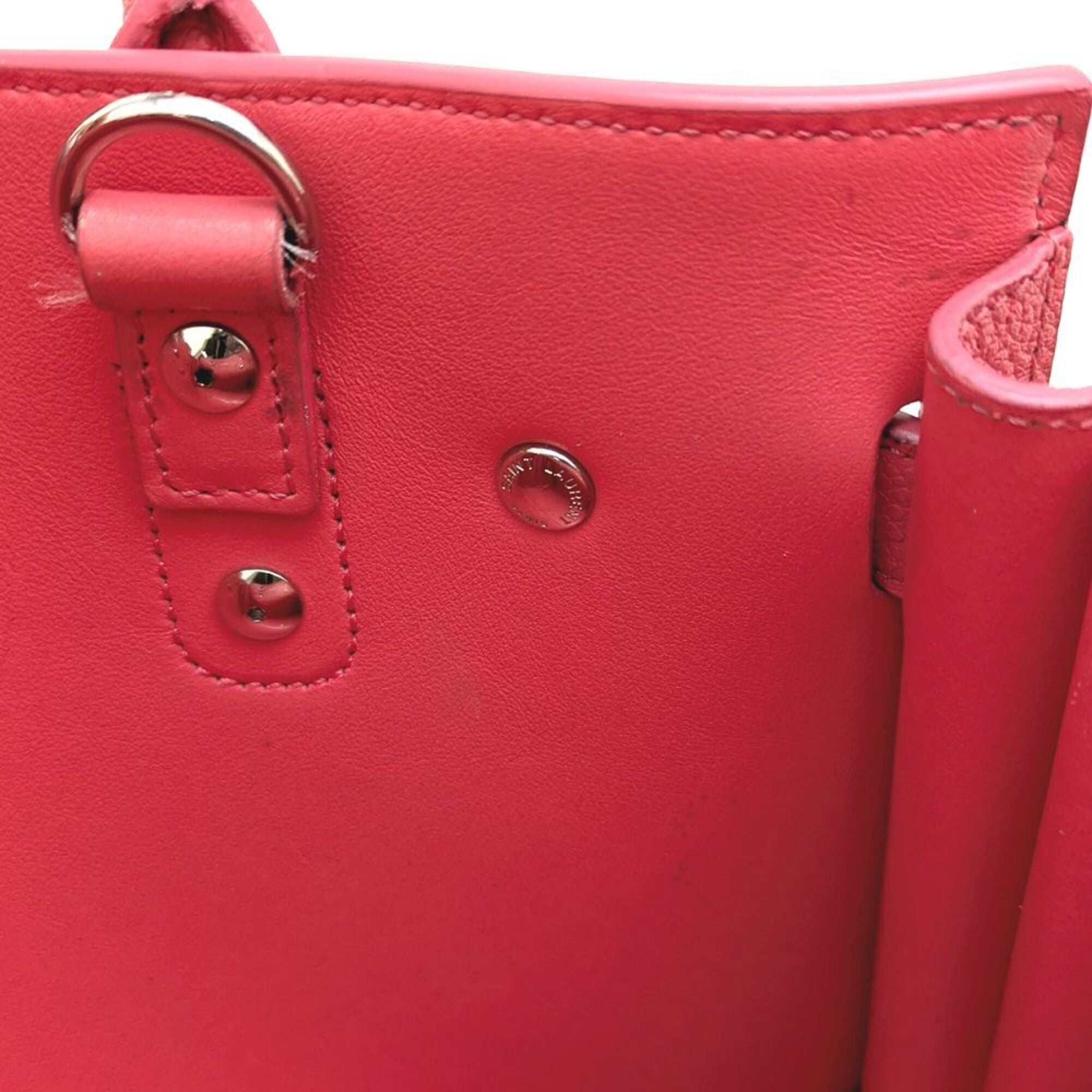 Yves Saint Laurent Sac De Jour Pink Leather Handbag (Pre-Owned)