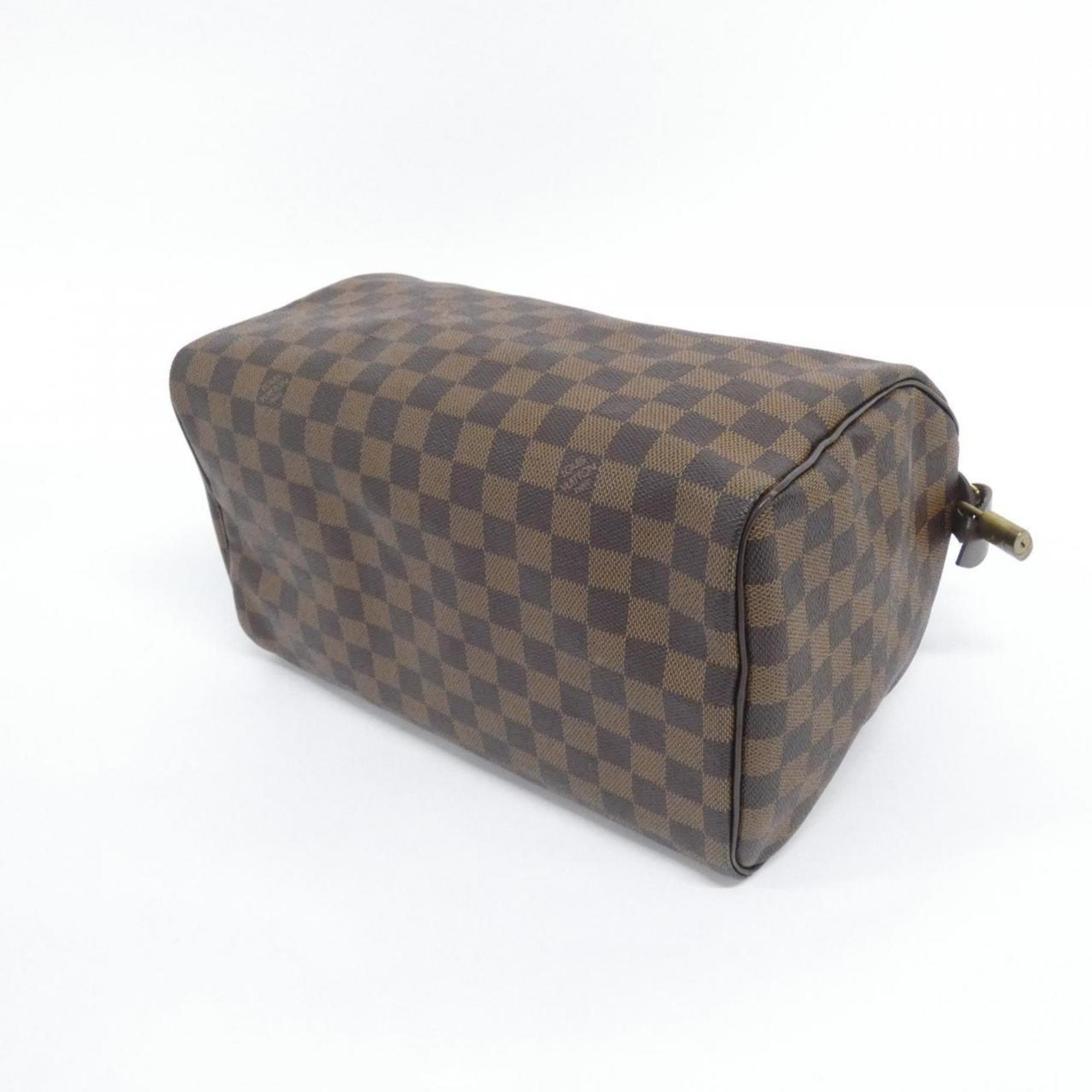 Louis Vuitton Ebene Coated Canvas Boston Bag (Pre-Owned)