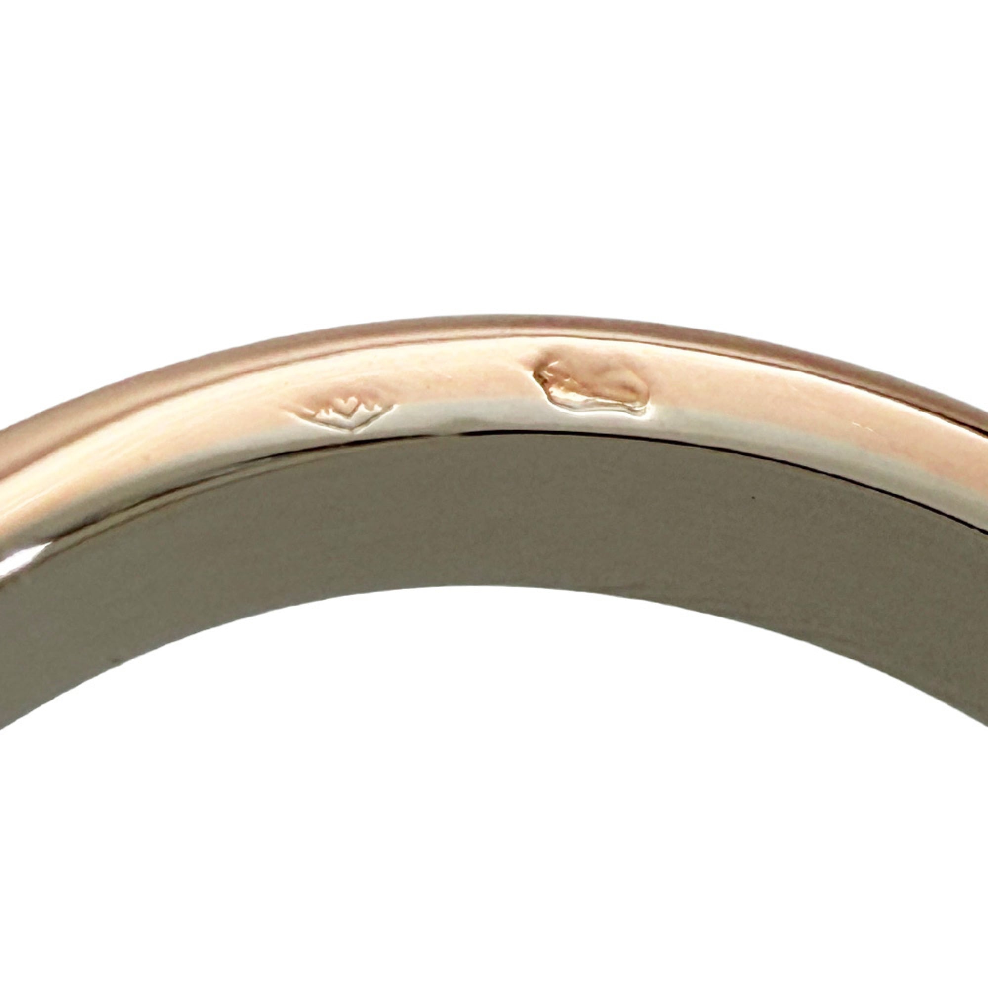 Cartier Louis Cartier Yellow Gold (18K) Pink Gold (18K) White Gold (18K) Band Ring (Pre-Owned)