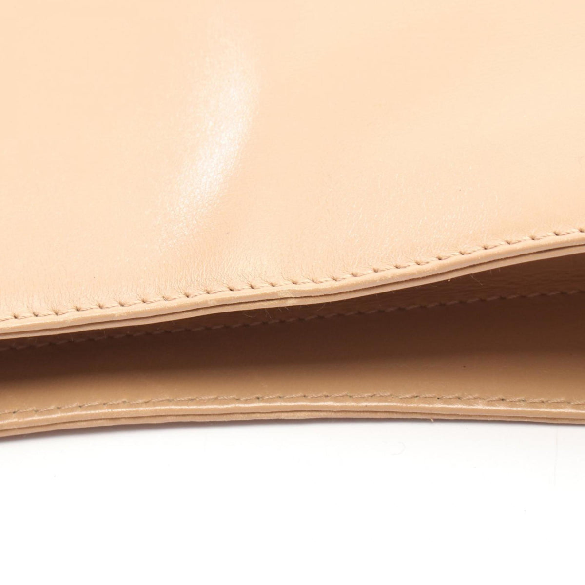 Salvatore Ferragamo Beige Leather Handbag Shoulder Bag (Pre-Owned)