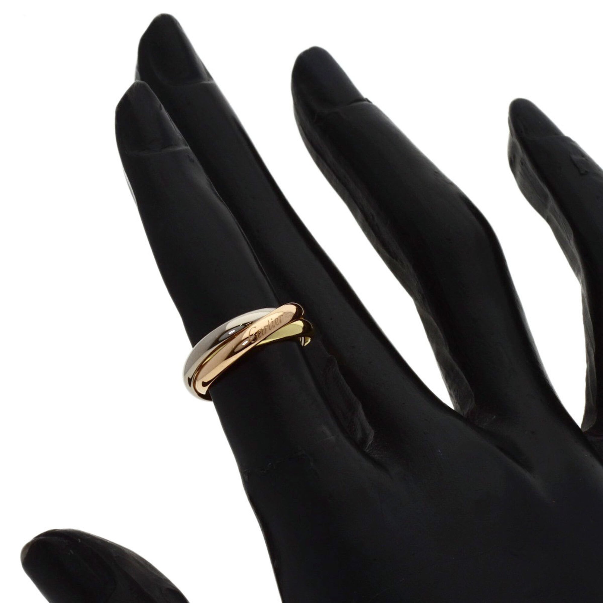 Cartier Yellow Gold (18K) Pink Gold (18K) White Gold (18K) Band Ring (Pre-Owned)