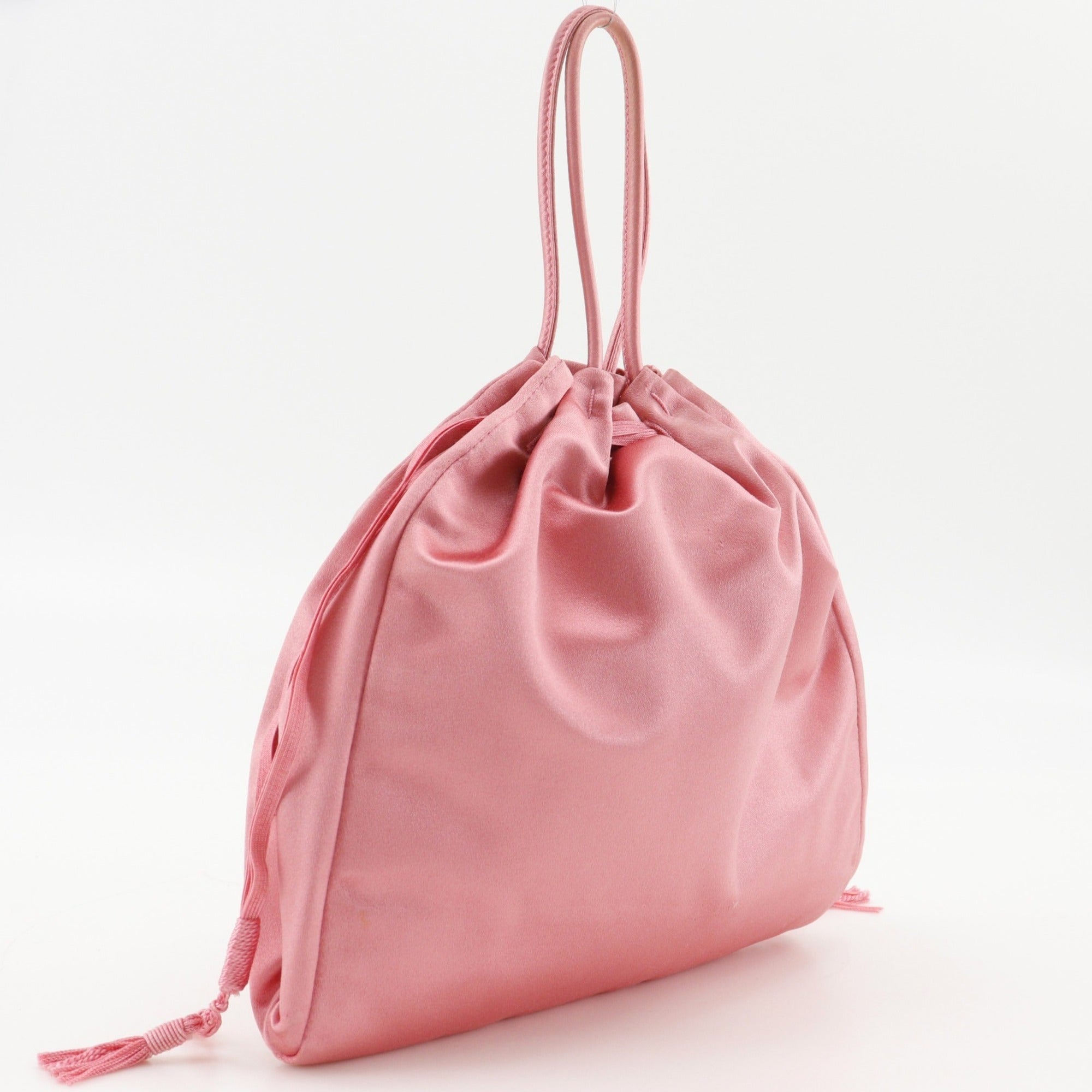 Prada Pink Satin Handbag (Pre-Owned)